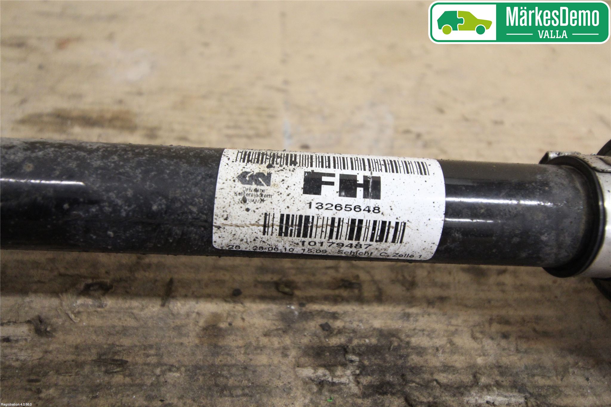 Saab 9-5 10-12 Drivaxel Fram Höger