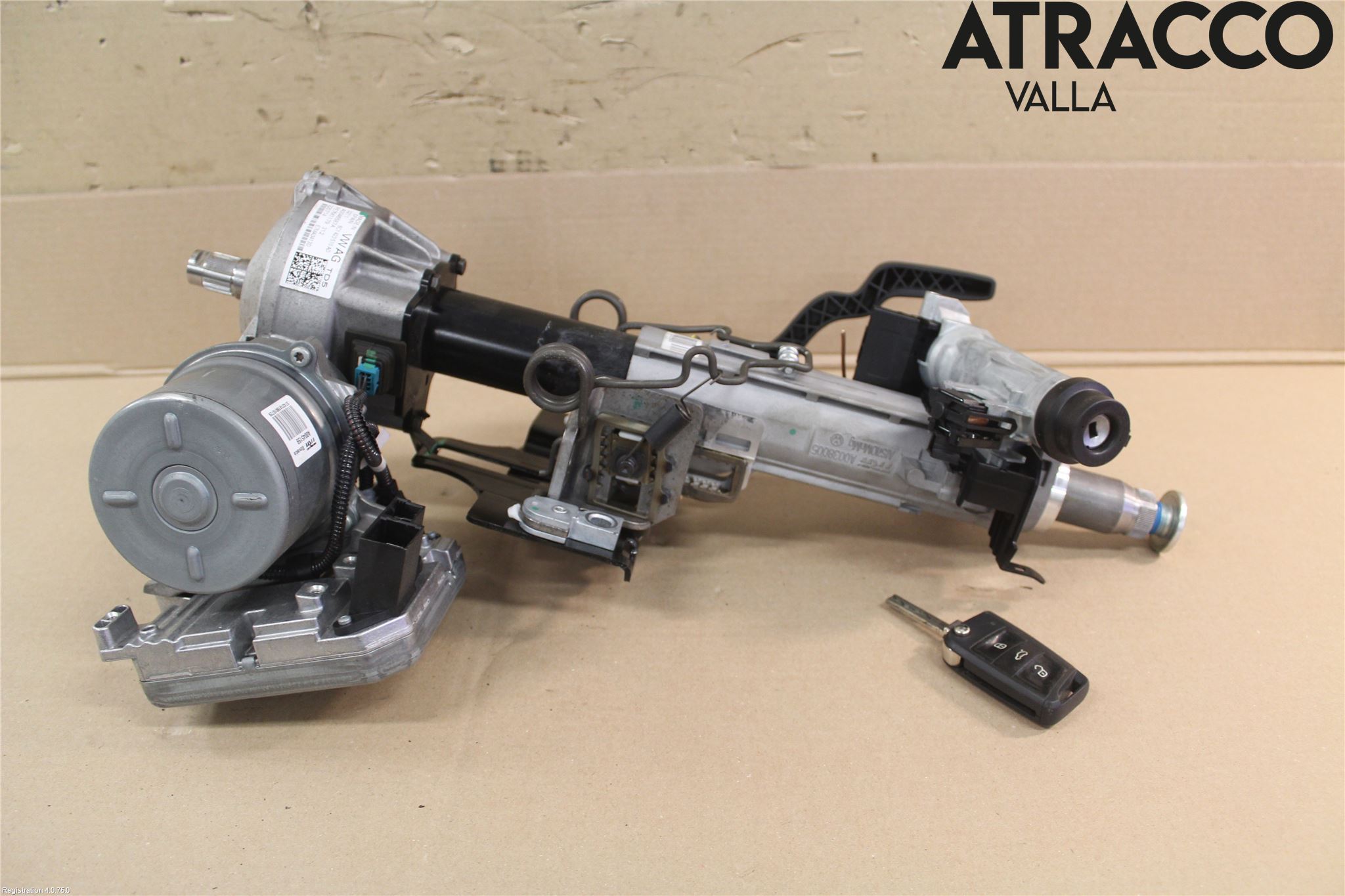 Volkswagen VW POLO 10-17 Rattaxelagg Med Inb Servo