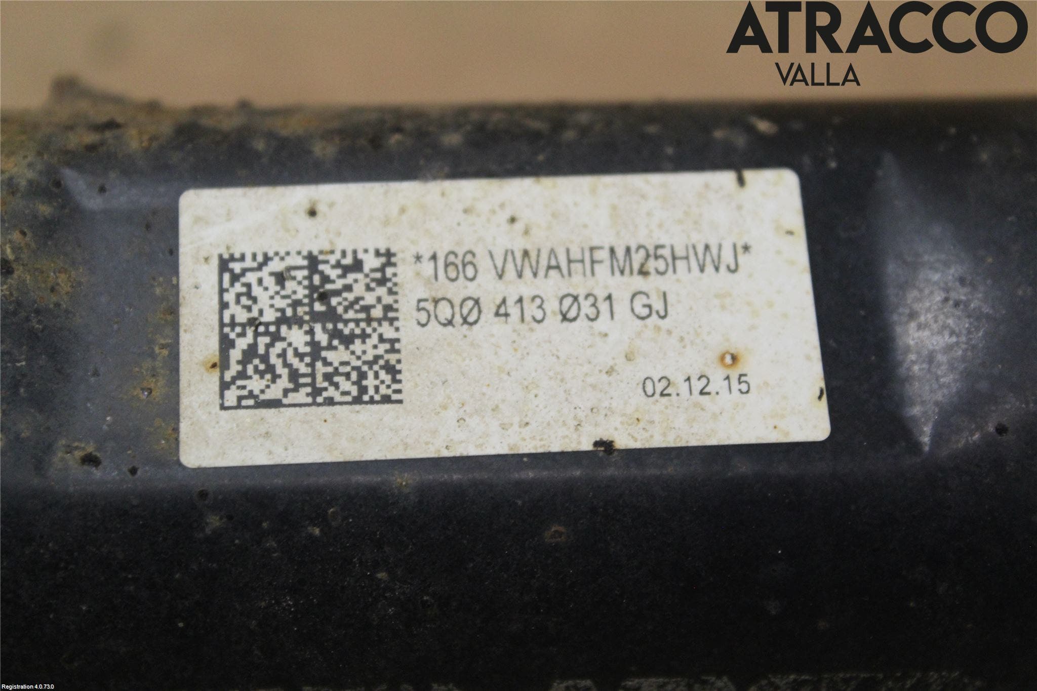 Volkswagen VW GOLF / E-GOLF VII 13-20 Fjäderben Fram Vänster