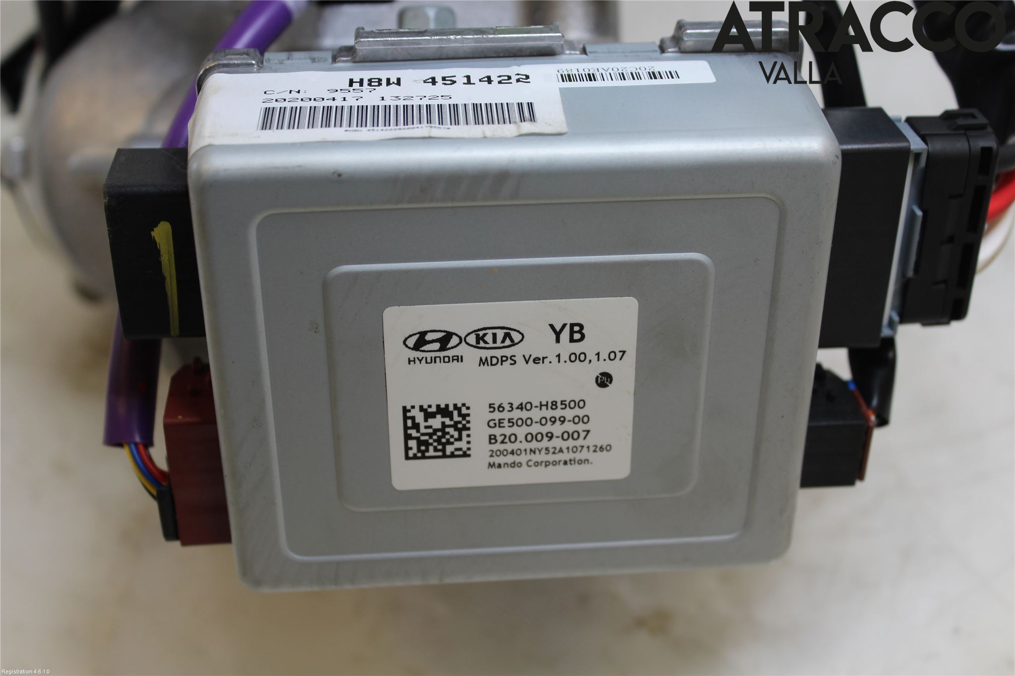 Kia STONIC 18->> Rattaxelagg Med Inb Servo