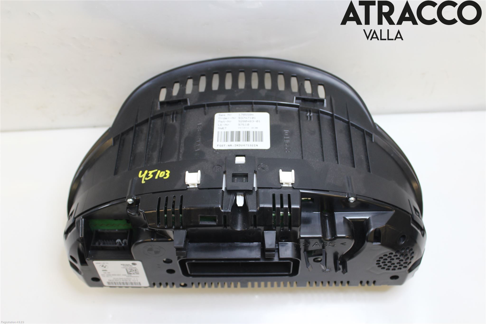 BMW 5 F10/F11/F18 09-17 Instrument Komb