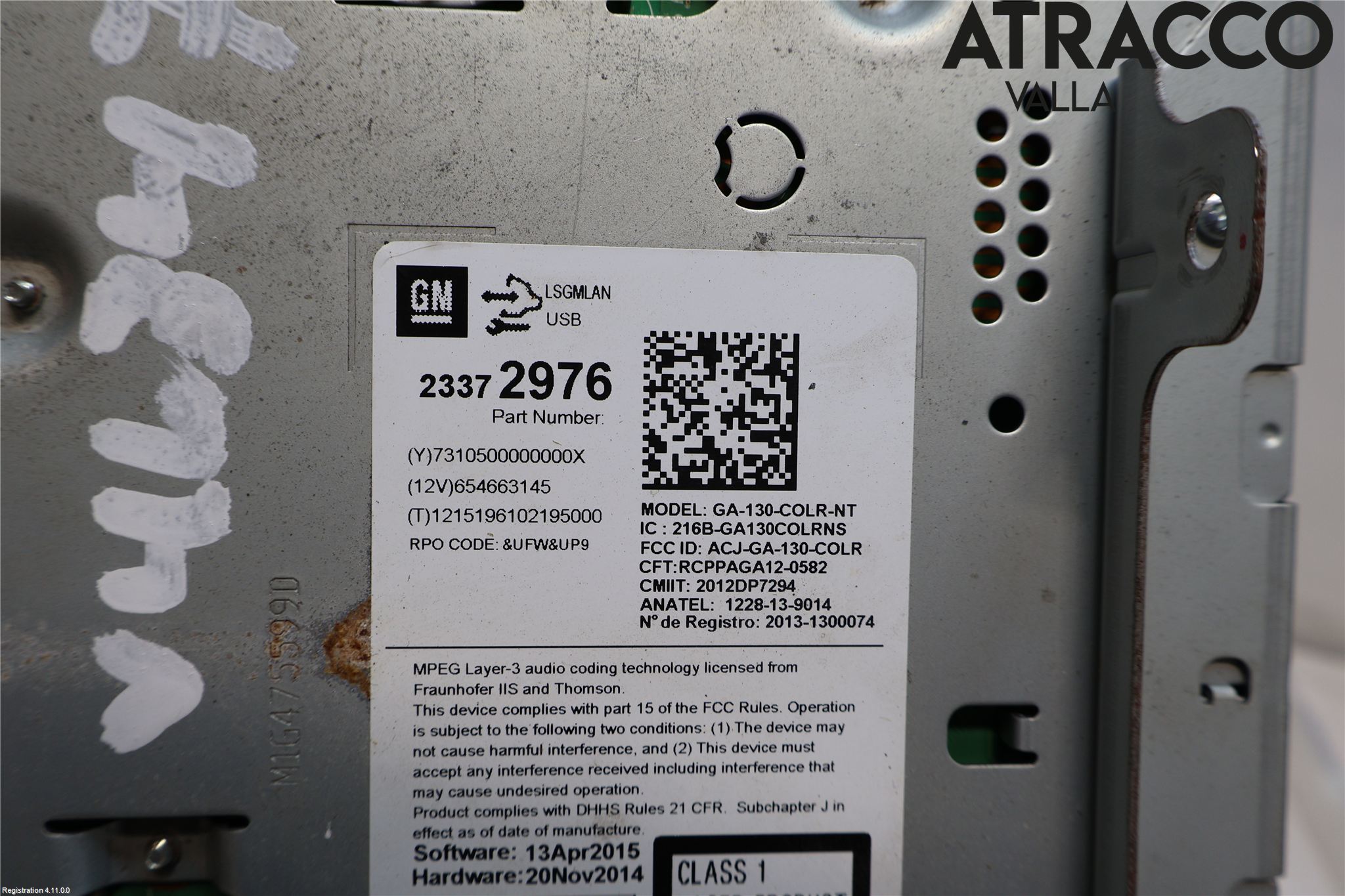 Opel MOKKA 13-20 Cd Radio - Multimediapanel