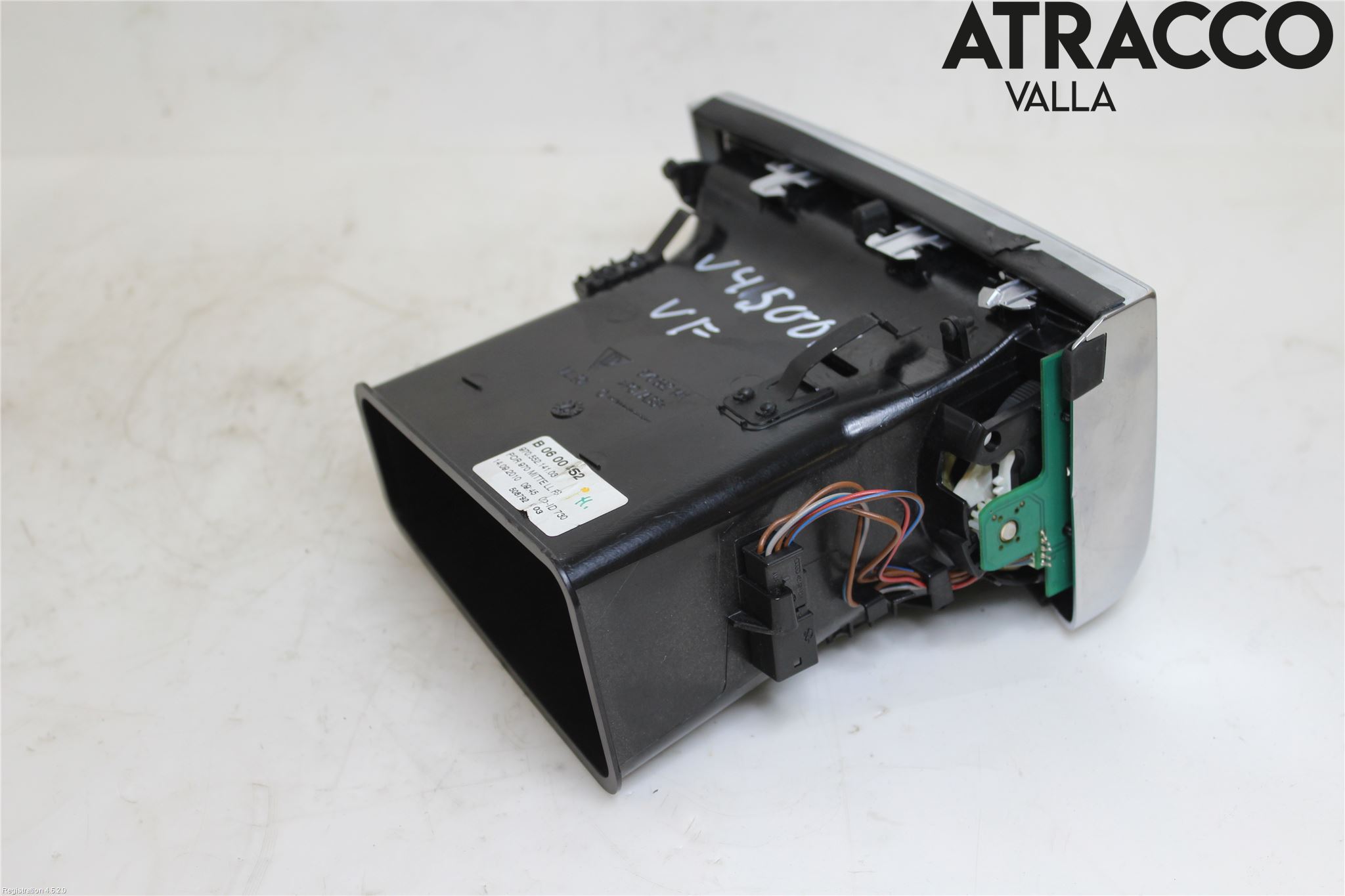 Porsche PANAMERA 09- Defrosterkanal-Munstycke