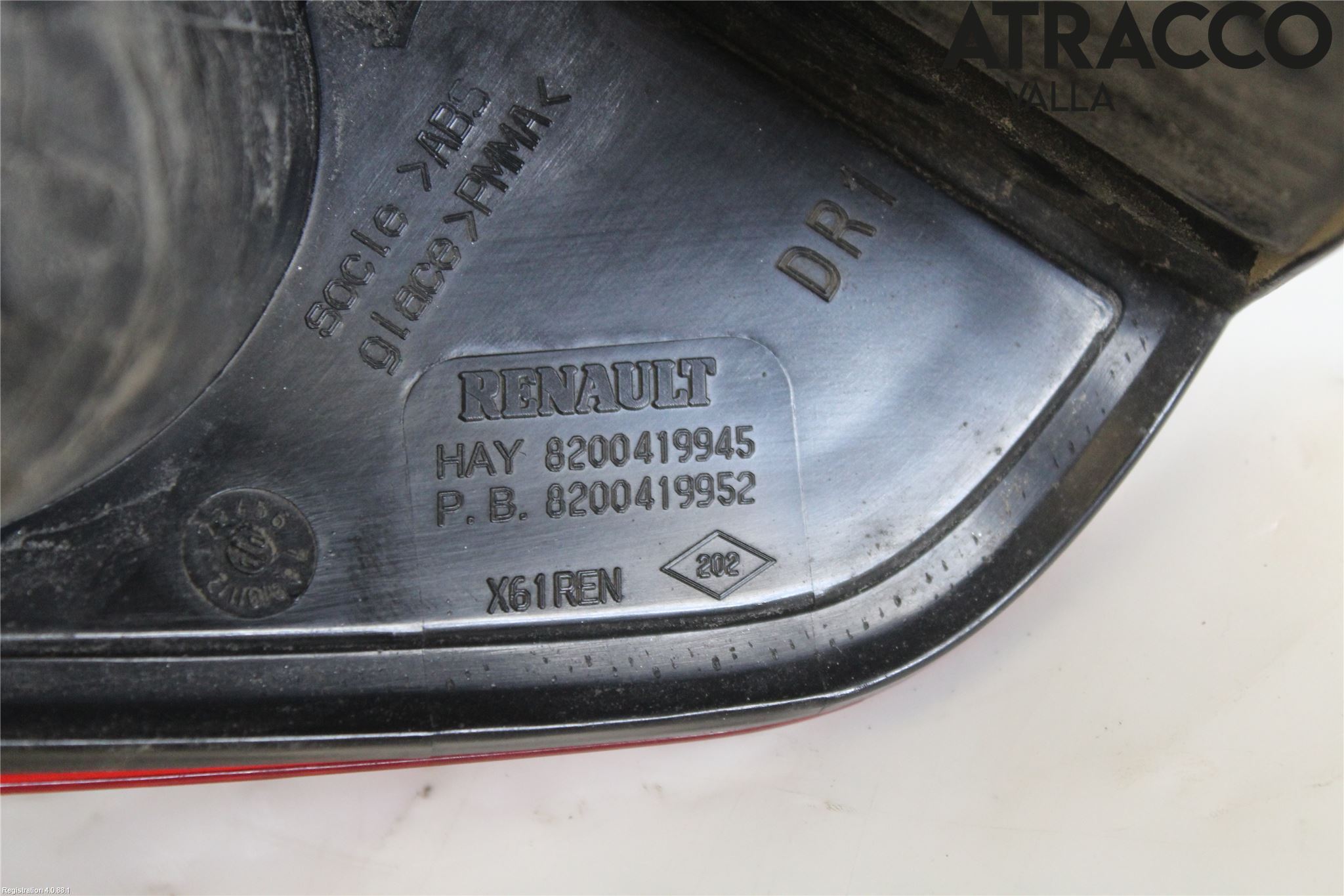 Renault KANGOO II 08-14 Bakljus Höger