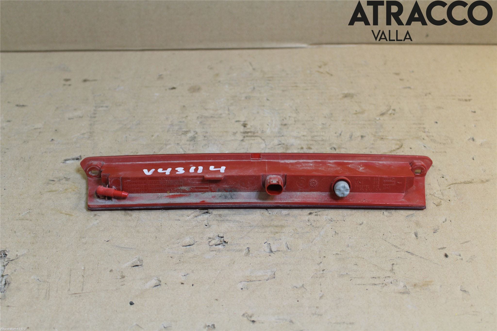 Ford FIESTA 09-12 Bromsljus Bakruta