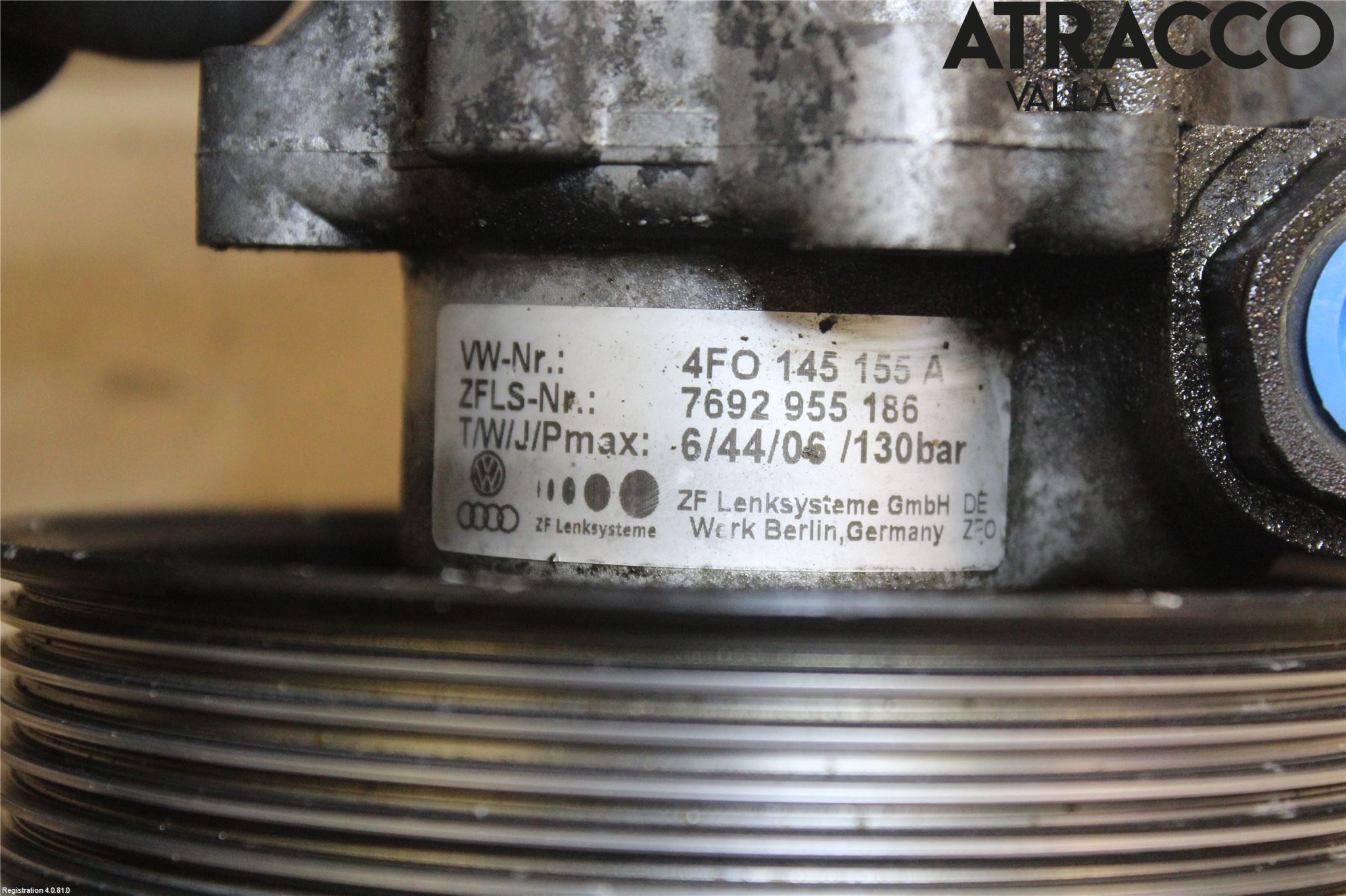 Audi A6/S6     05-11 Styrservopump