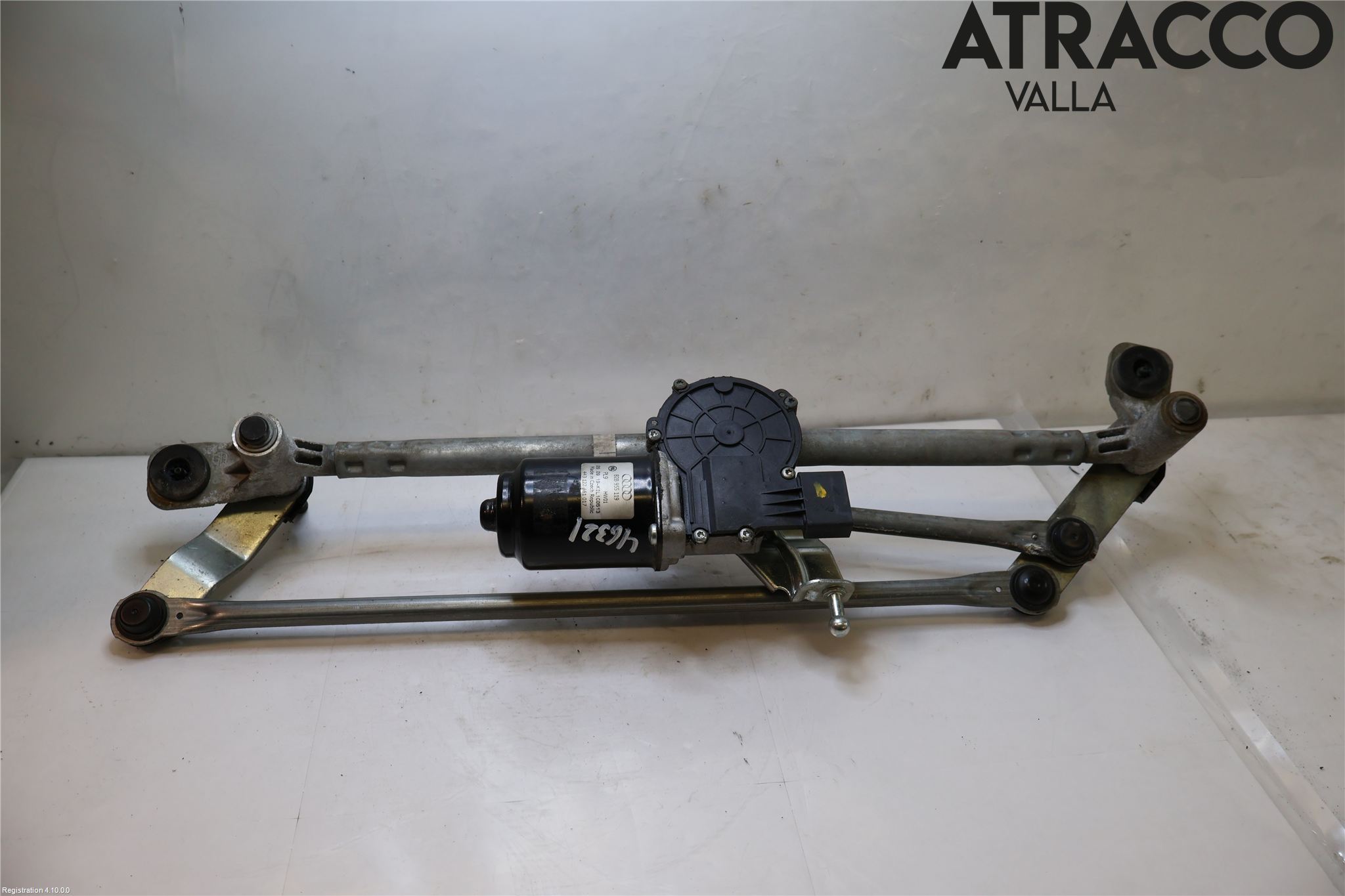 Audi A1 19- Torkarmekanism Vindruta