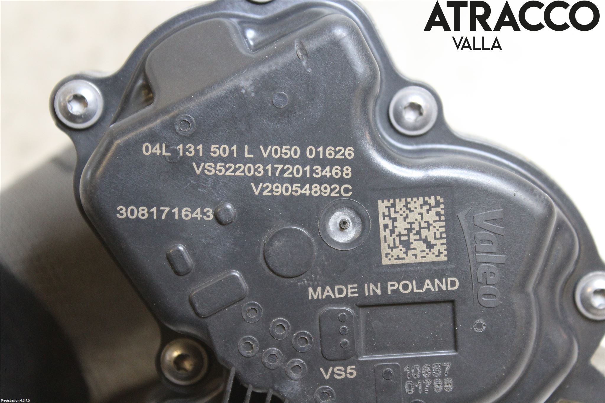 Volkswagen VW CADDY 16-20 Egr Ventil