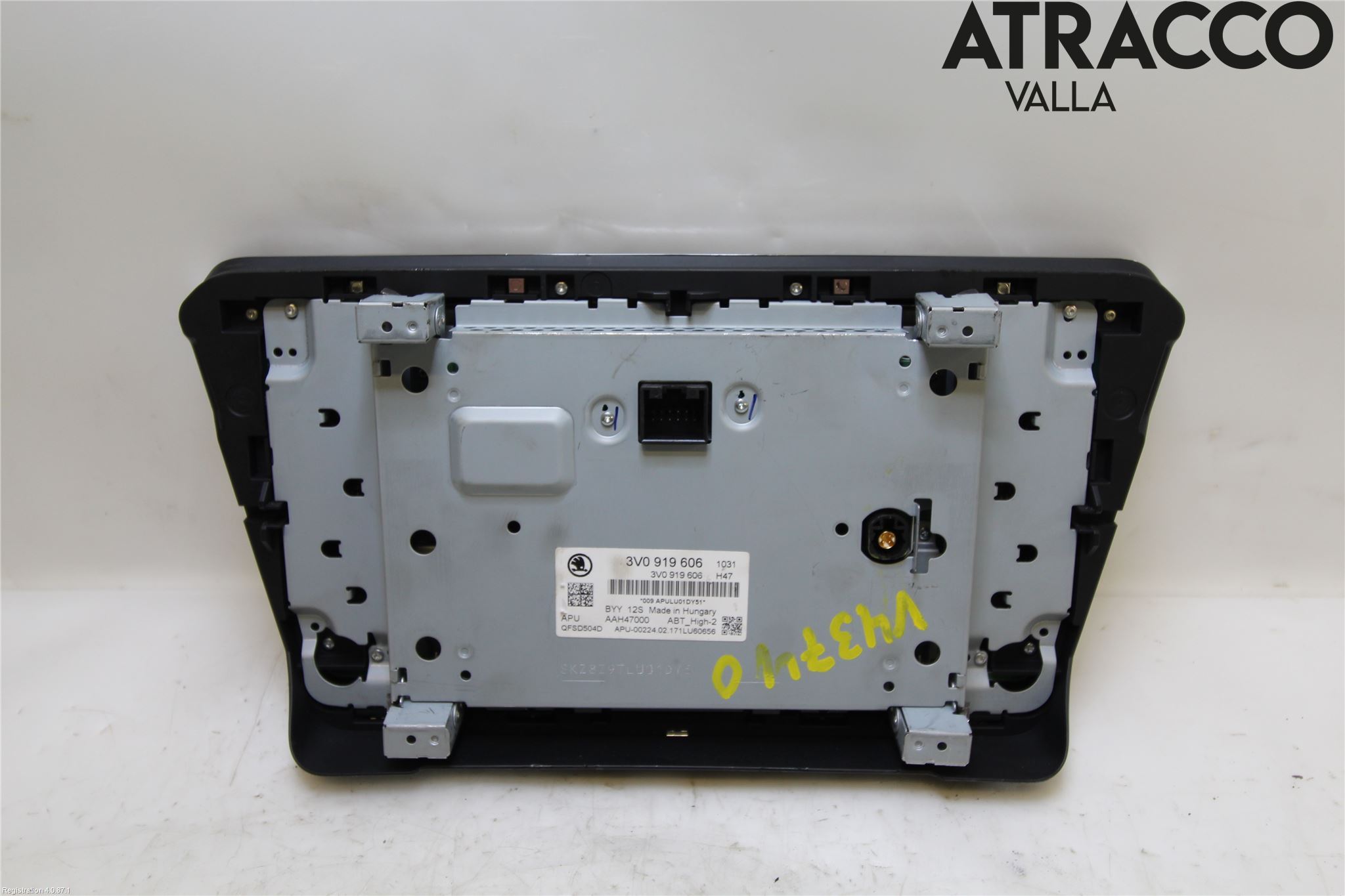 Skoda SUPERB 16-24 Multifunktionsdisplay