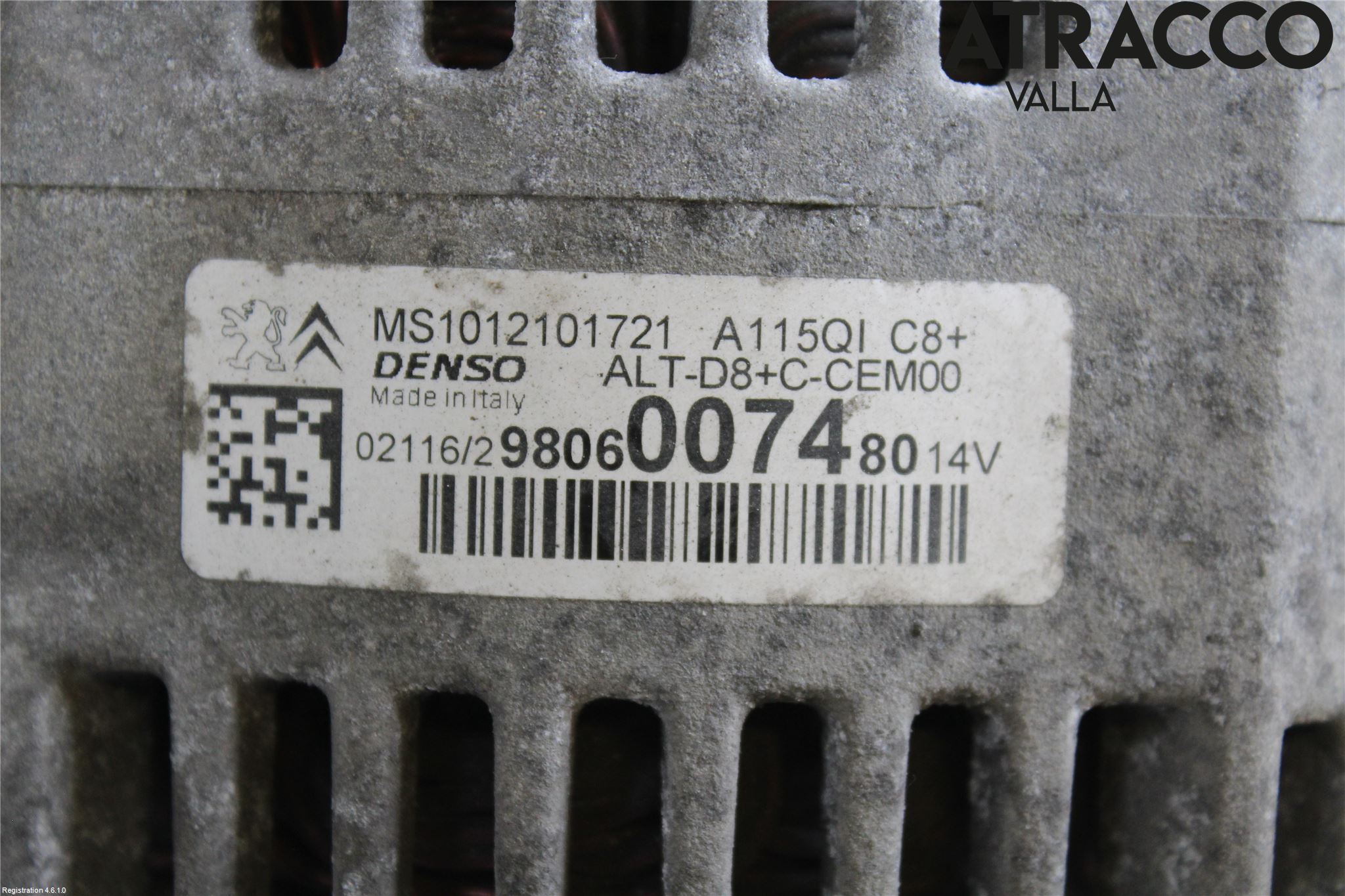Peugeot PEUGOT 208 16-19 Generator