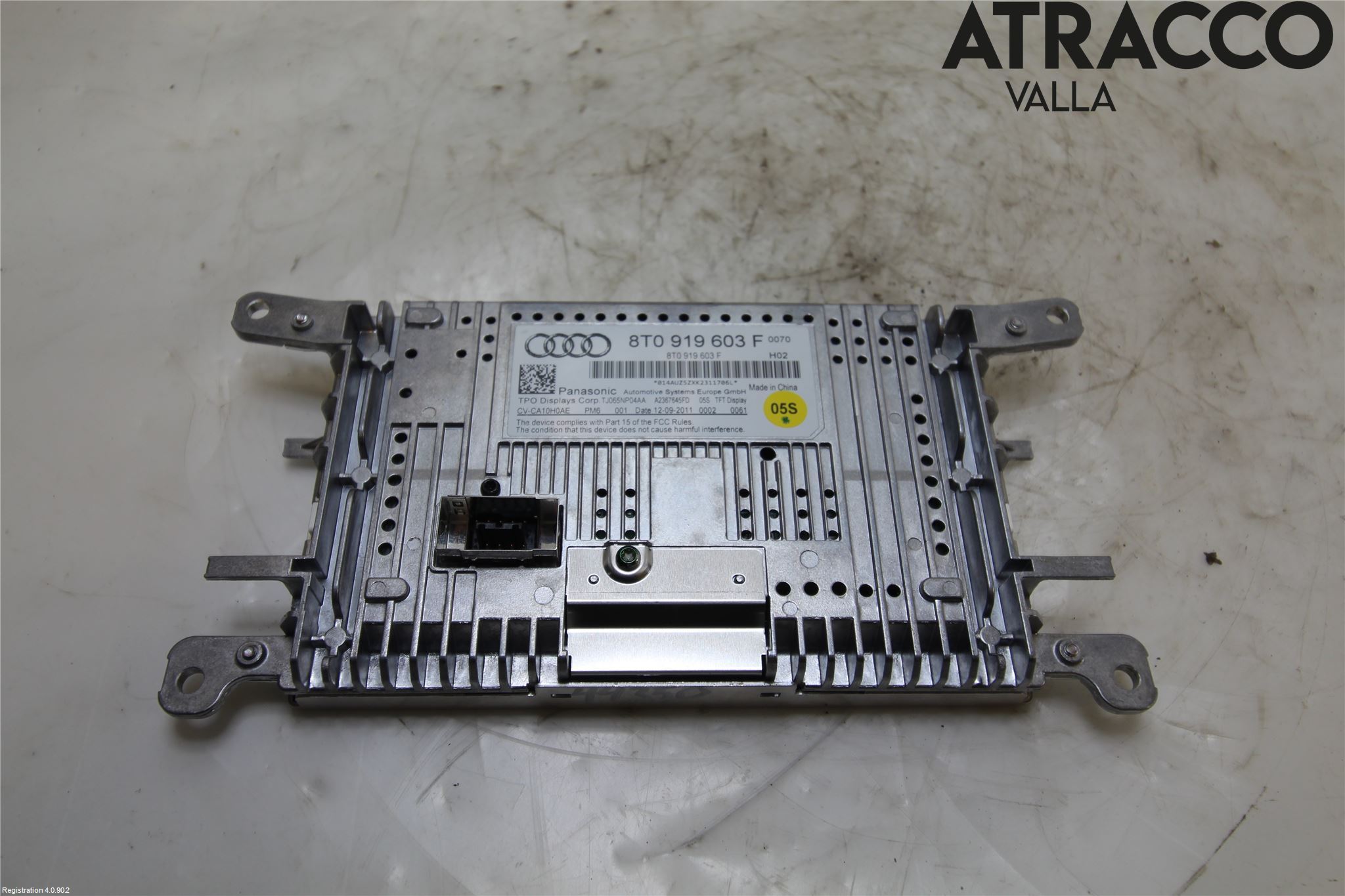 Audi A4/S4 08-11 Multifunktionsdisplay