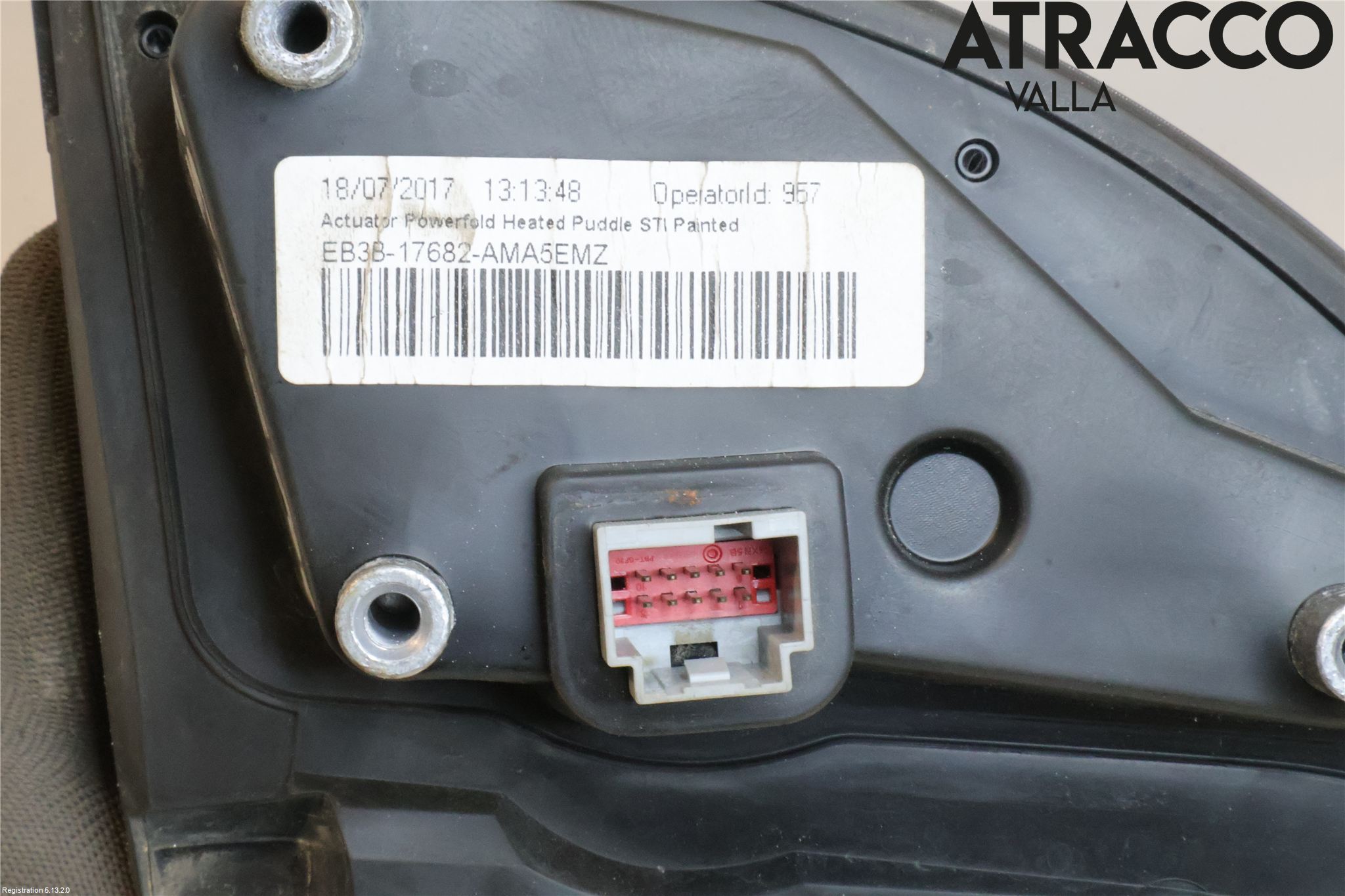 Ford RANGER EU 12-23 Spegel Yttre El Hö