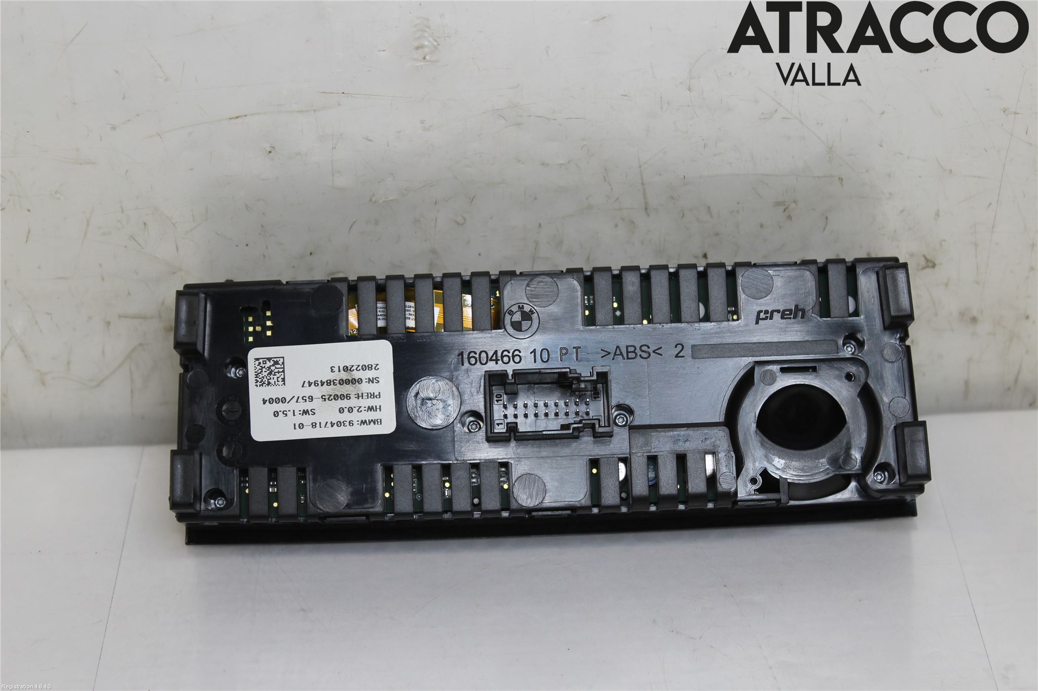 BMW 5 F10/F11/F18 09-17 Ac Styrenhet Ac Manöveren