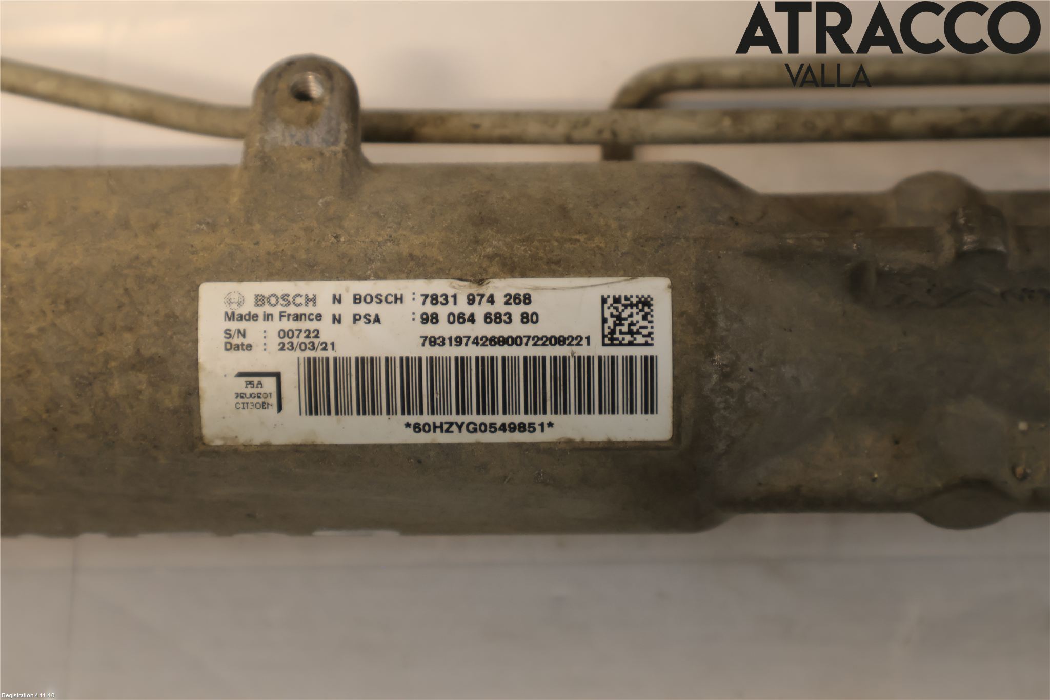 Peugeot EXPERT/E-EXPERT 17- Styrväxel Servo -Snäcka