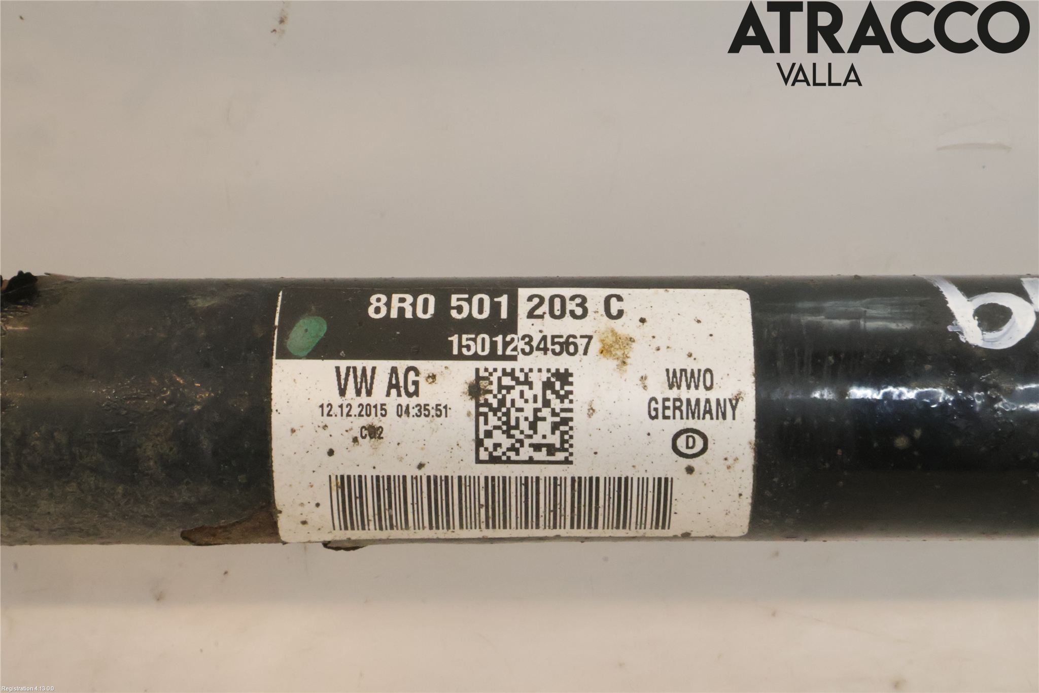 Audi A6/S6 4G 11-18 Drivaxel Bak Vänster
