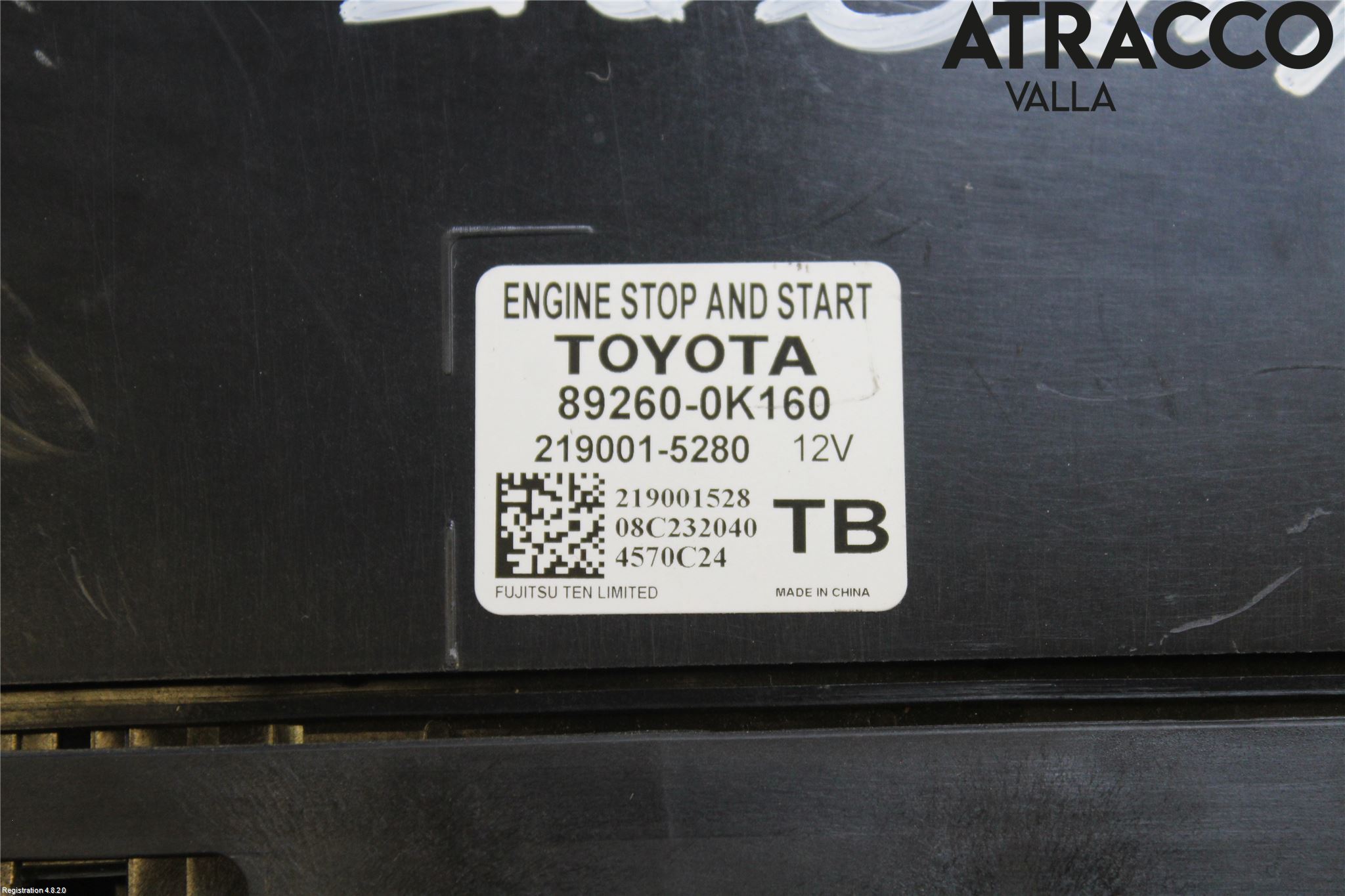Toyota HILUX 16- Styrenhet Start/Stopp