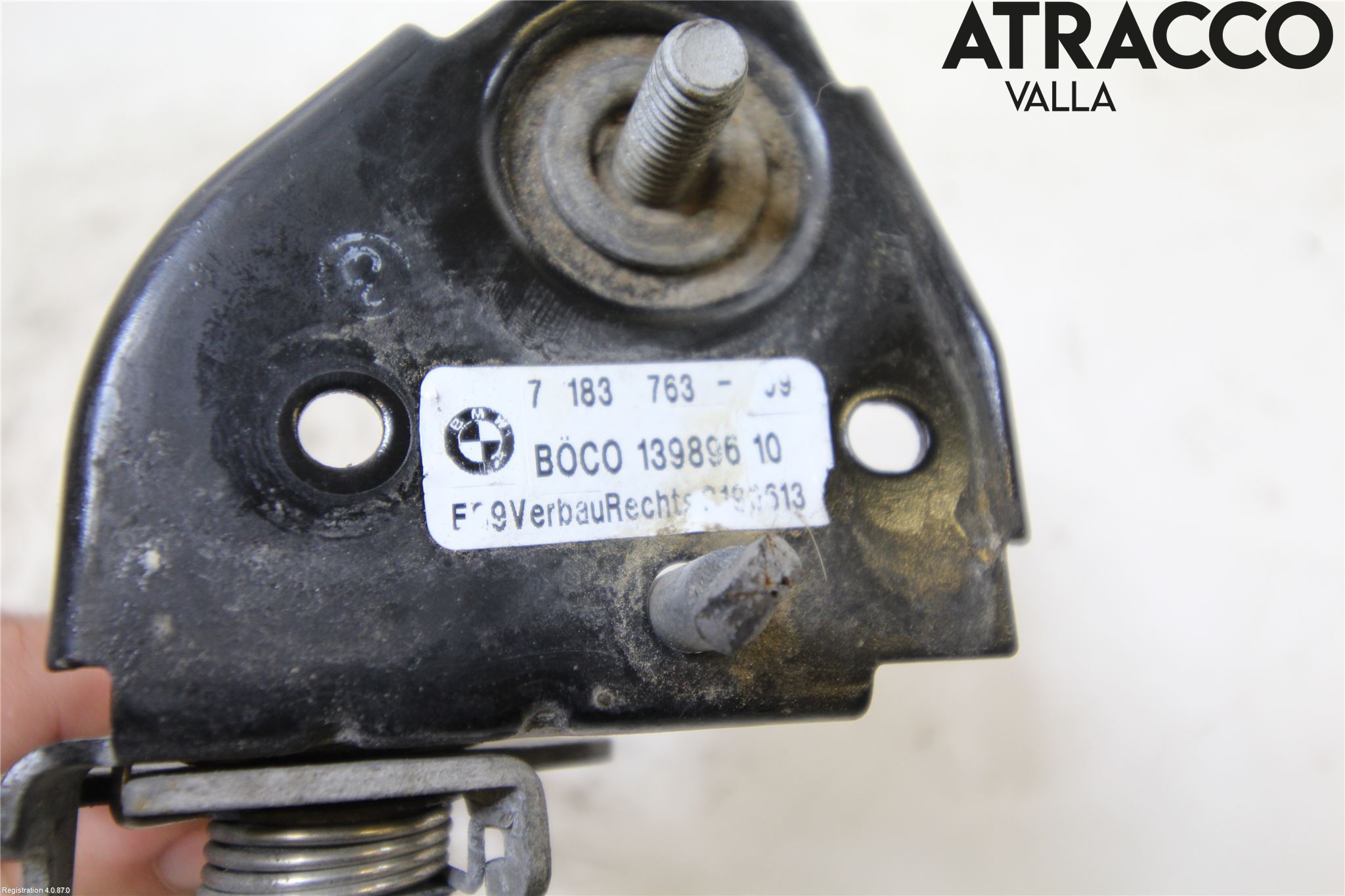 BMW 5 F10/F11/F18 09-17 Huv Spärr