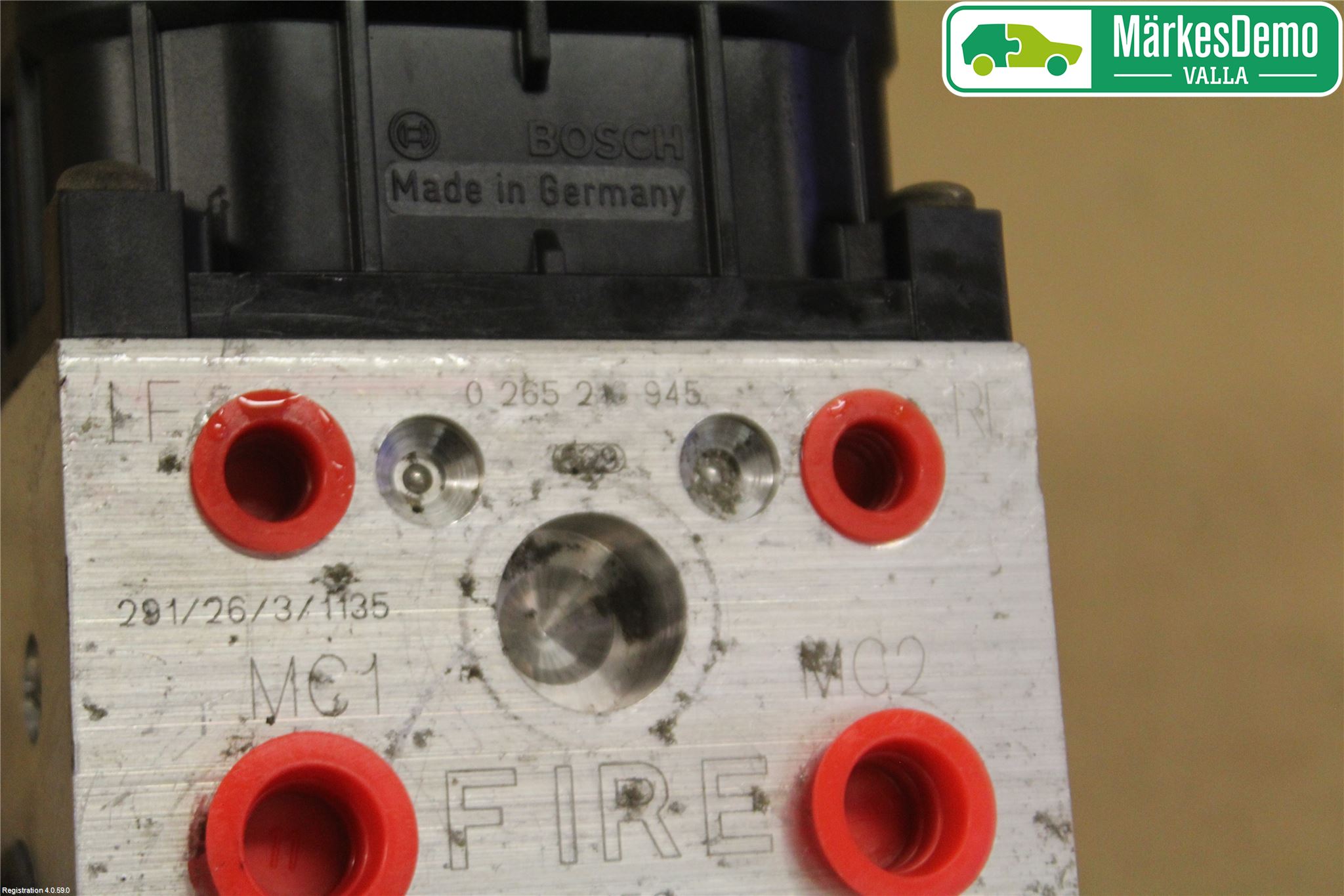 Fiat PUNTO 00-18 Abs Hydraulaggregat