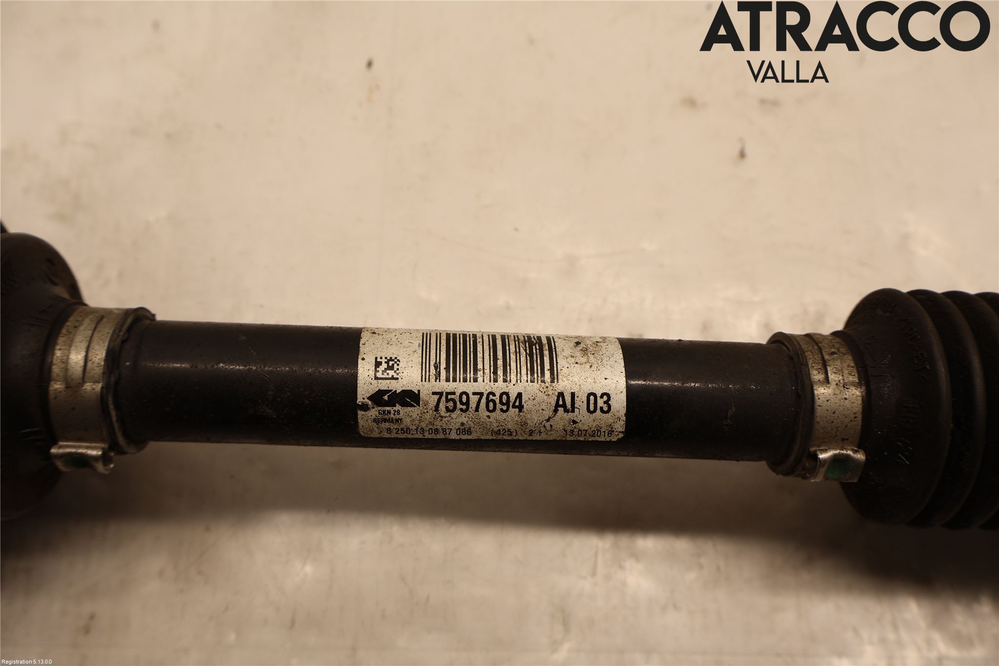BMW 4 F36 Gran Coupé 14-20 Drivaxel Fram Höger