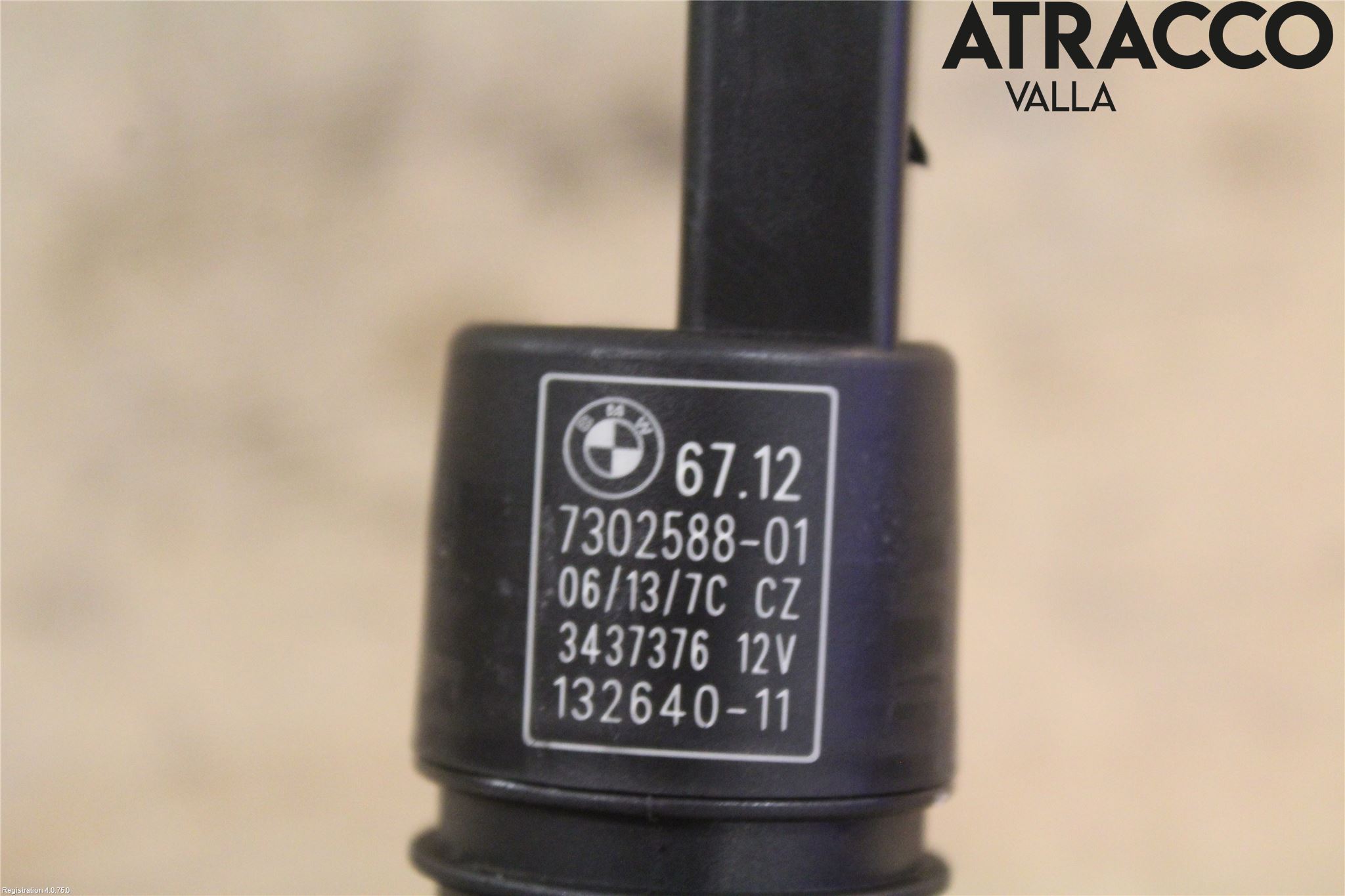 BMW 3 F30/F31/F80 12-19 Spolarpump Baklucka