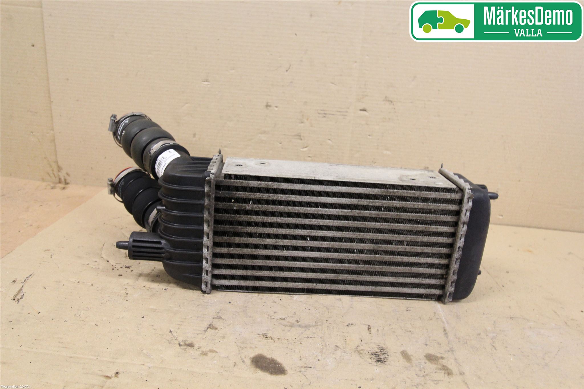 Peugeot EXPERT 07-14 Laddluft-Intercooler Kyl