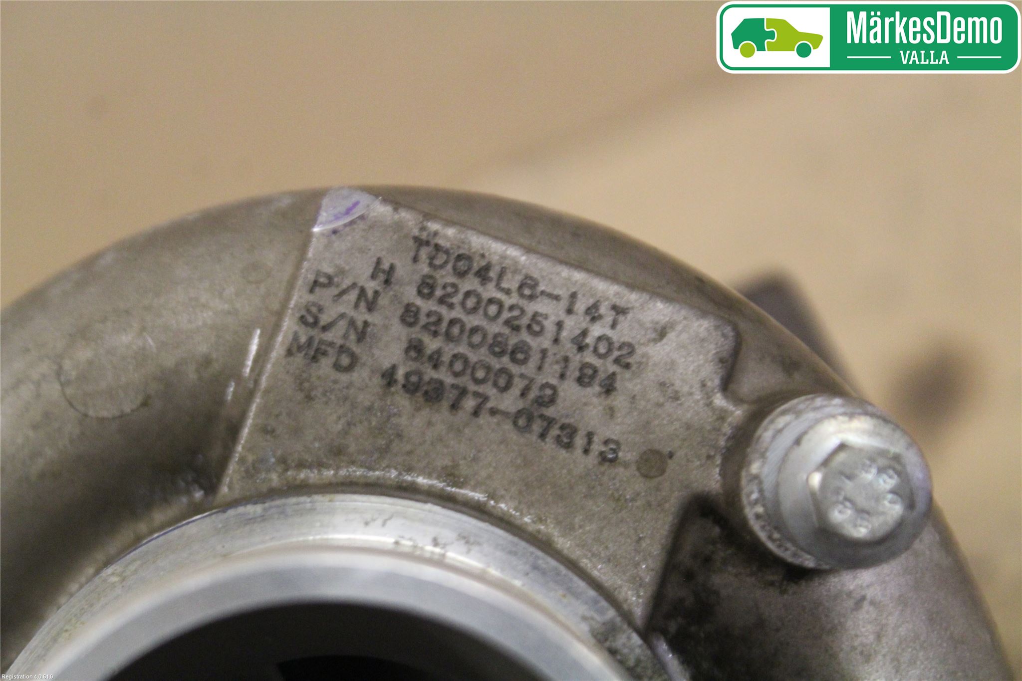 Renault LAGUNA III 08-10 Turboaggregat