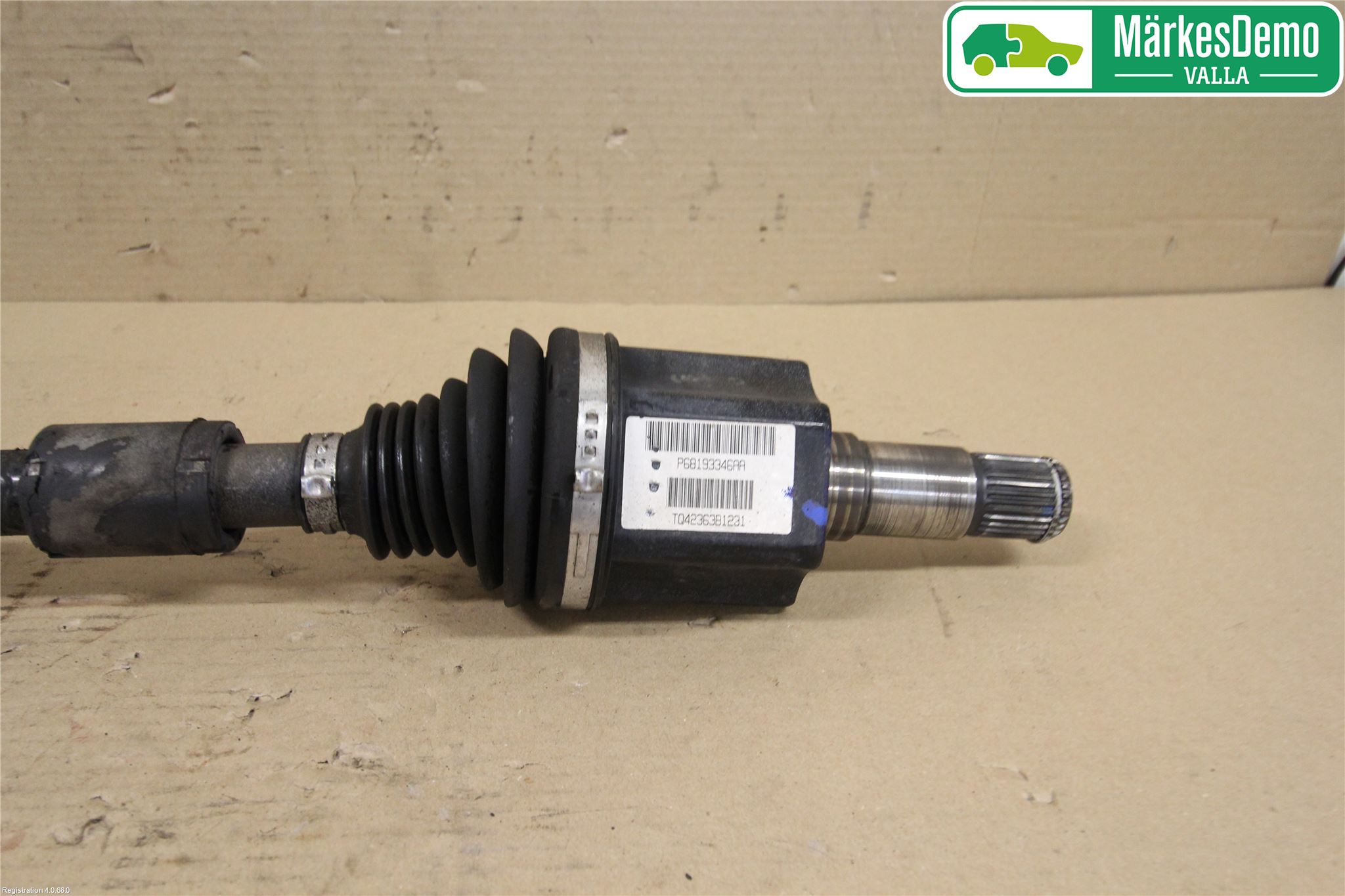 Fiat FREEMONT Drivaxel Fram Vänster