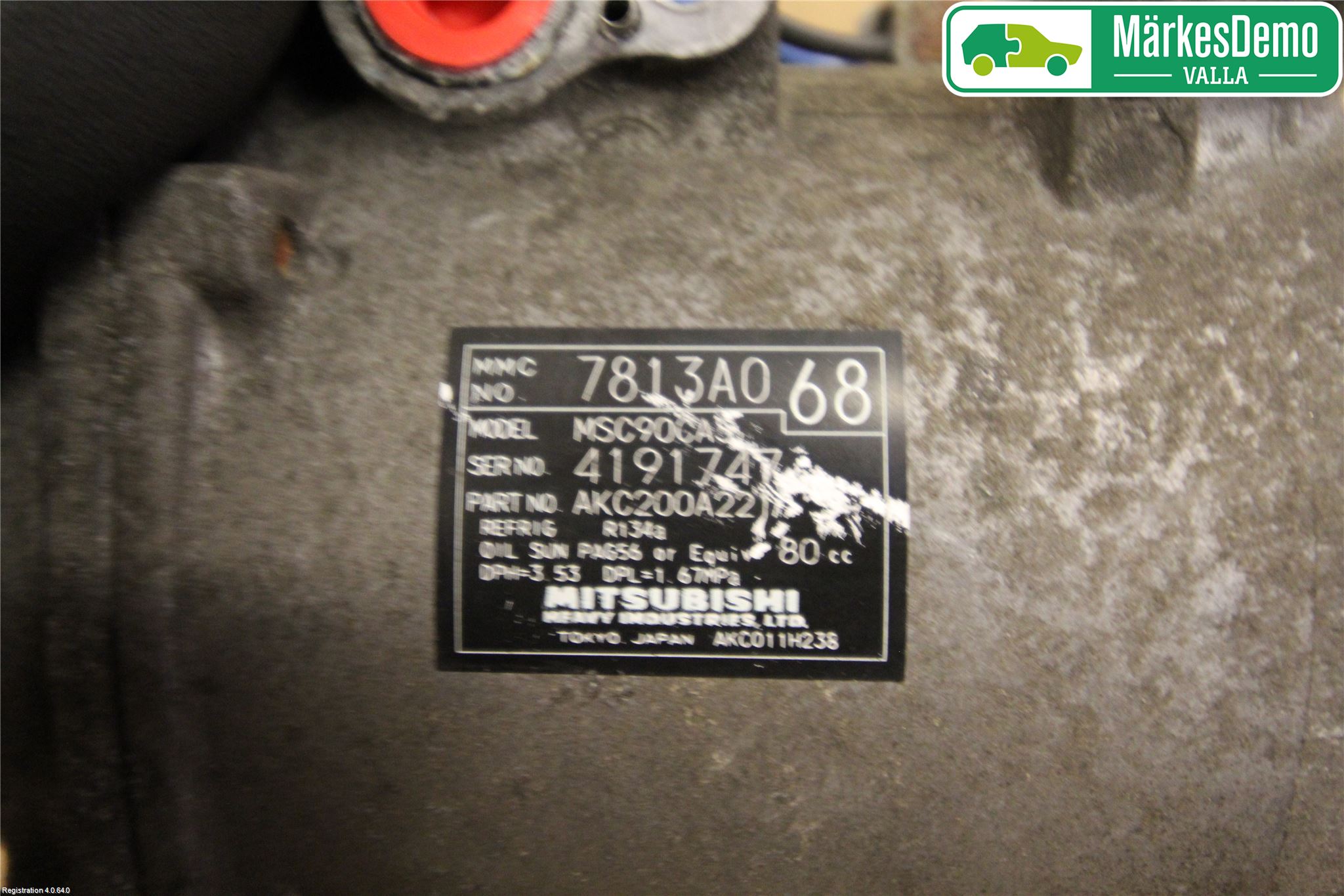 Mitsubishi LANCER 07-14 Ac Kompressor