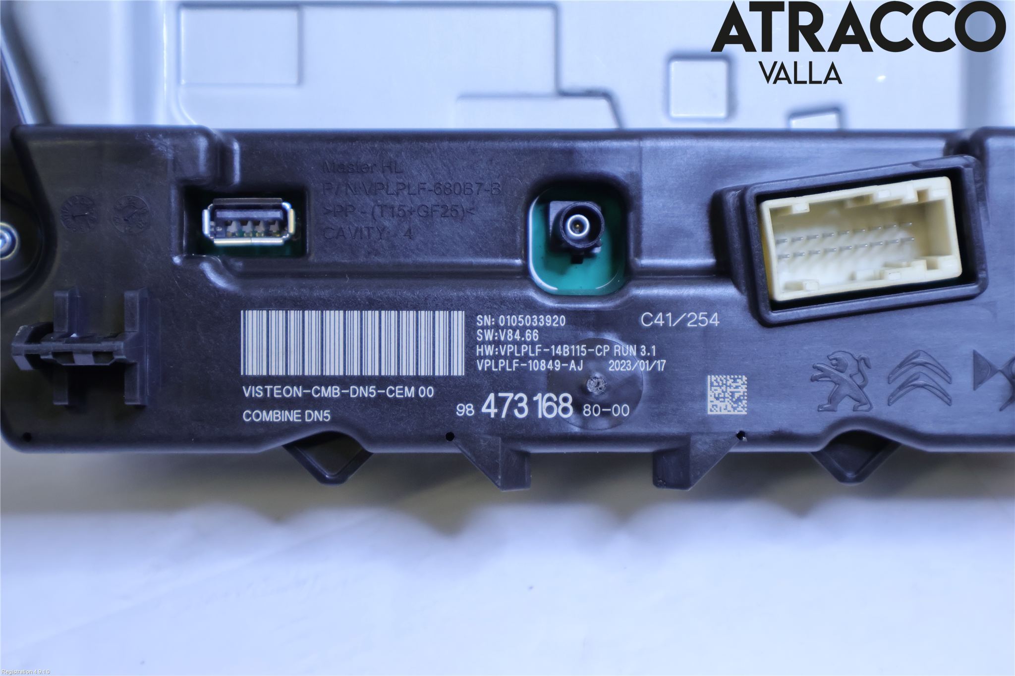 Citroen C4/E-C4 C4X/E-C4X III 21- Instrument Komb