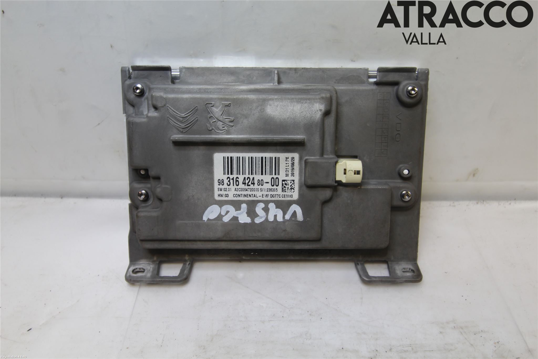 Peugeot PEUGOT 208 16-19 Multifunktionsdisplay