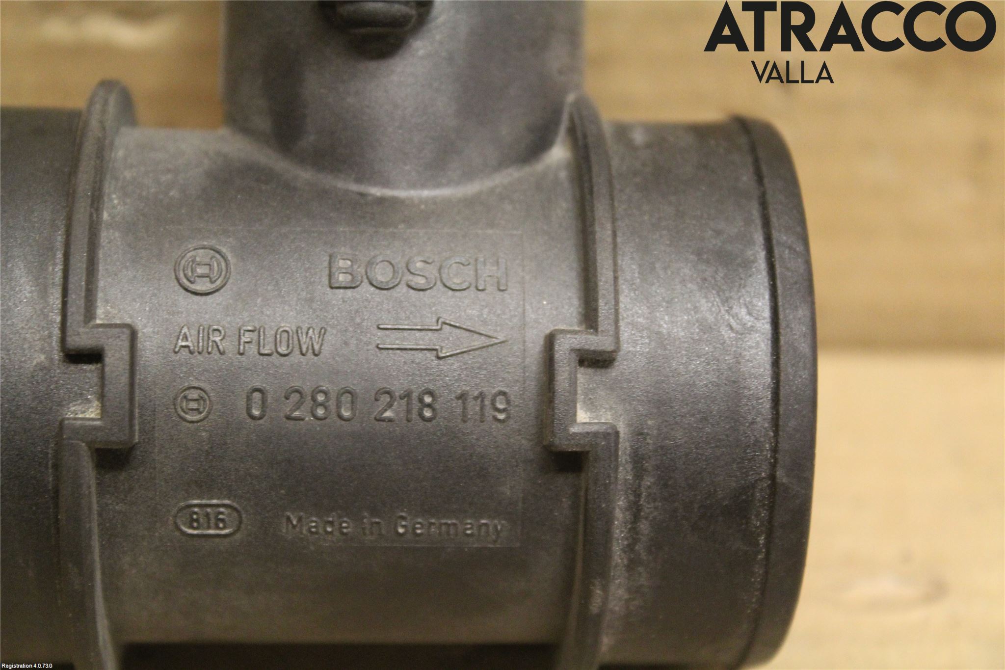 Opel CORSA C    00-06 Injluftmassamätare