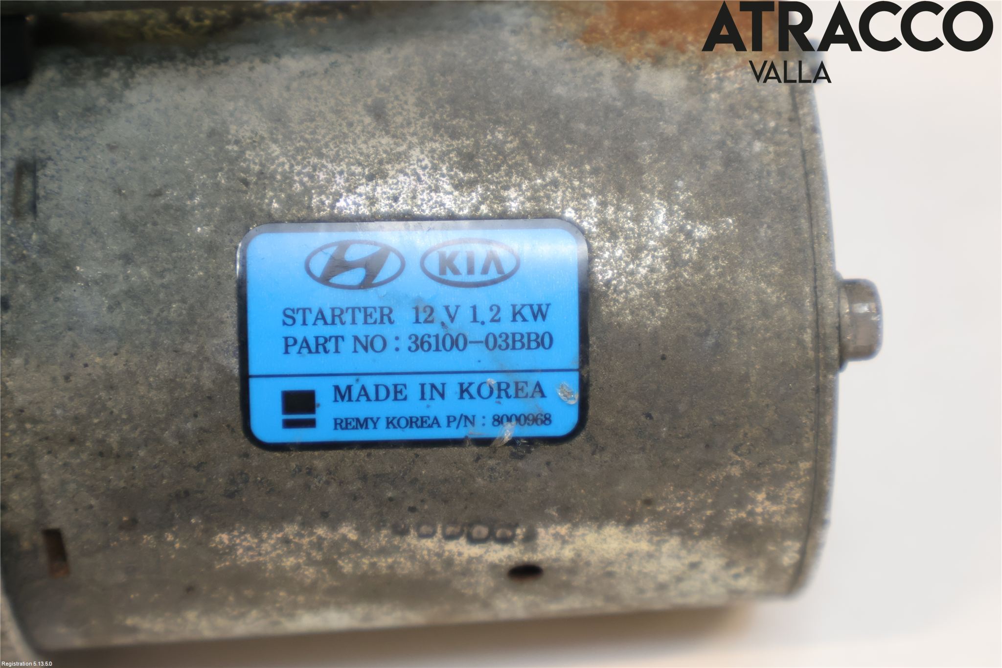 Kia RIO 12-16 Startmotor