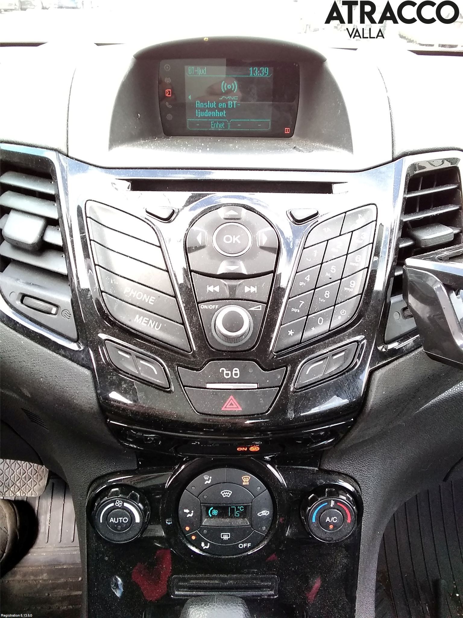 Ford FIESTA 13-17 Ac Styrenhet Ac Manöveren