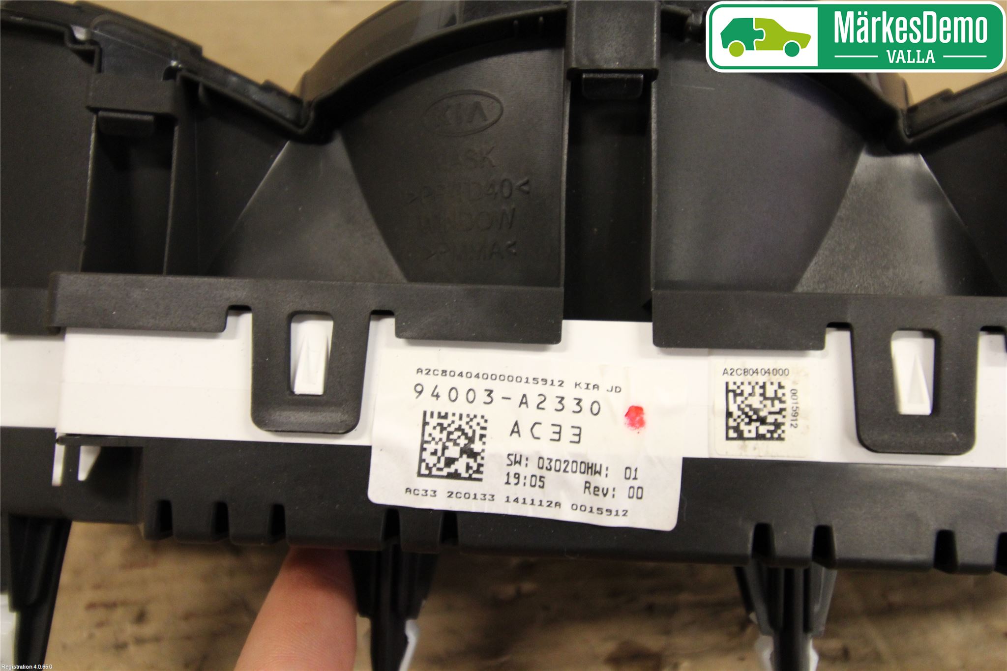 Kia CEED 12-18 Instrument Komb