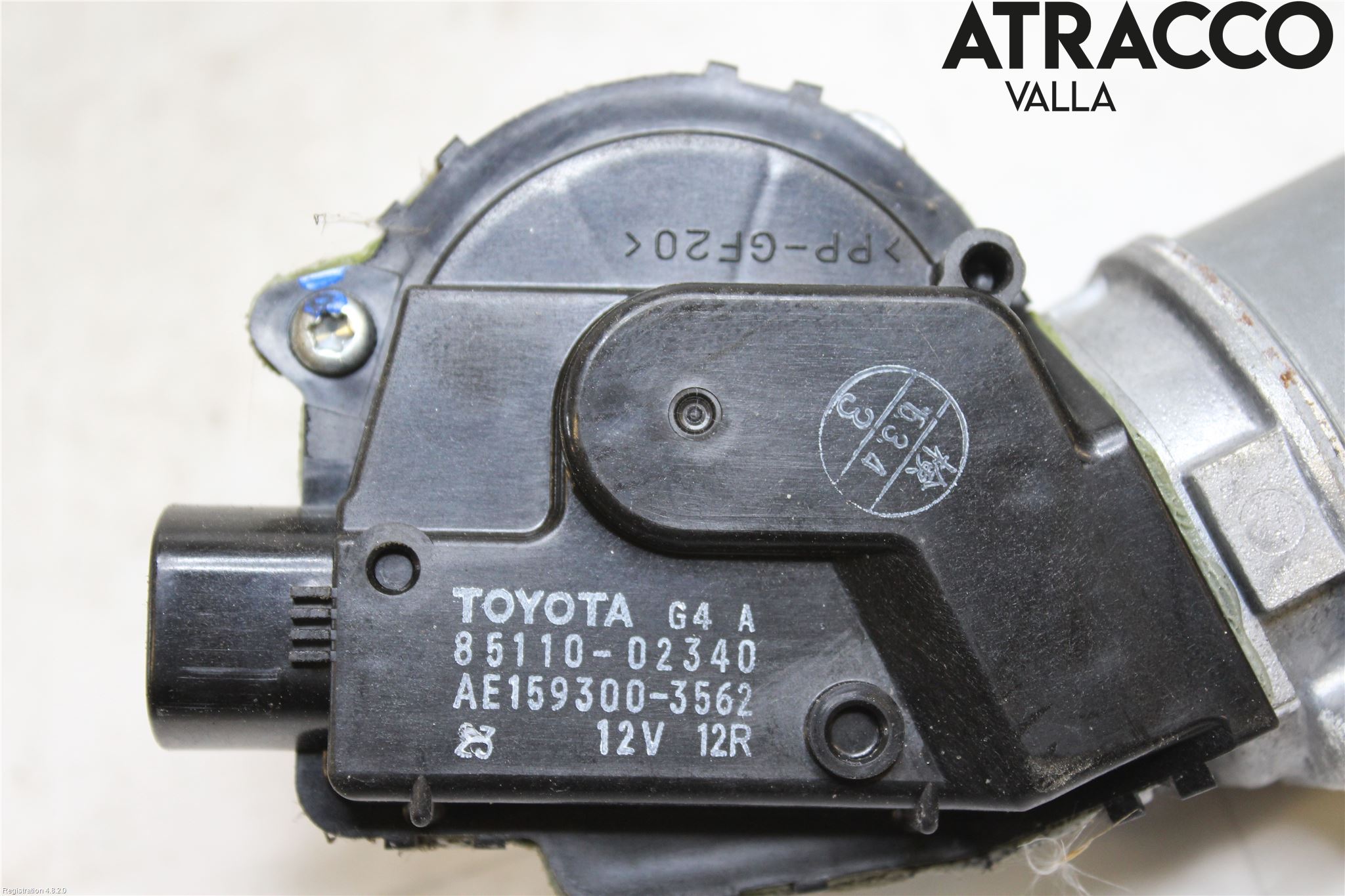 Toyota AURIS 13-19 Torkarmotor Vindruta
