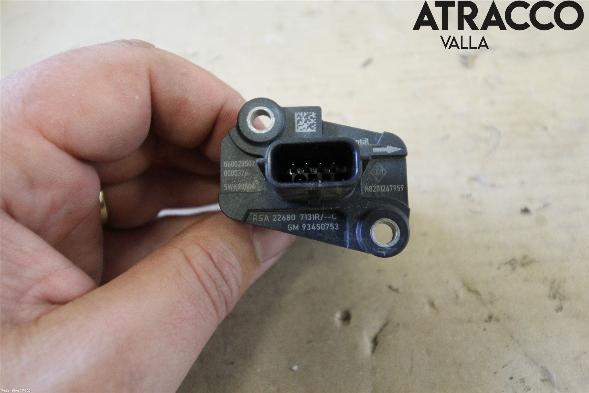 Nissan NAVARA, TREK-1 17-21 Injluftmassamätare