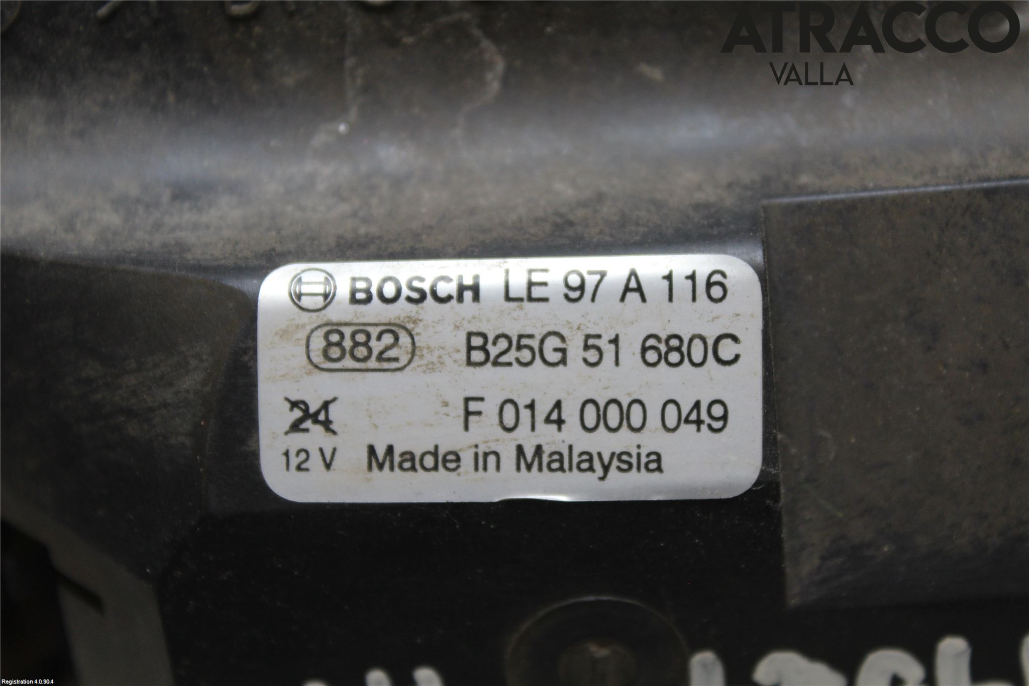 Mazda 323 F 99-03 Dimljus-Varselljus Fram
