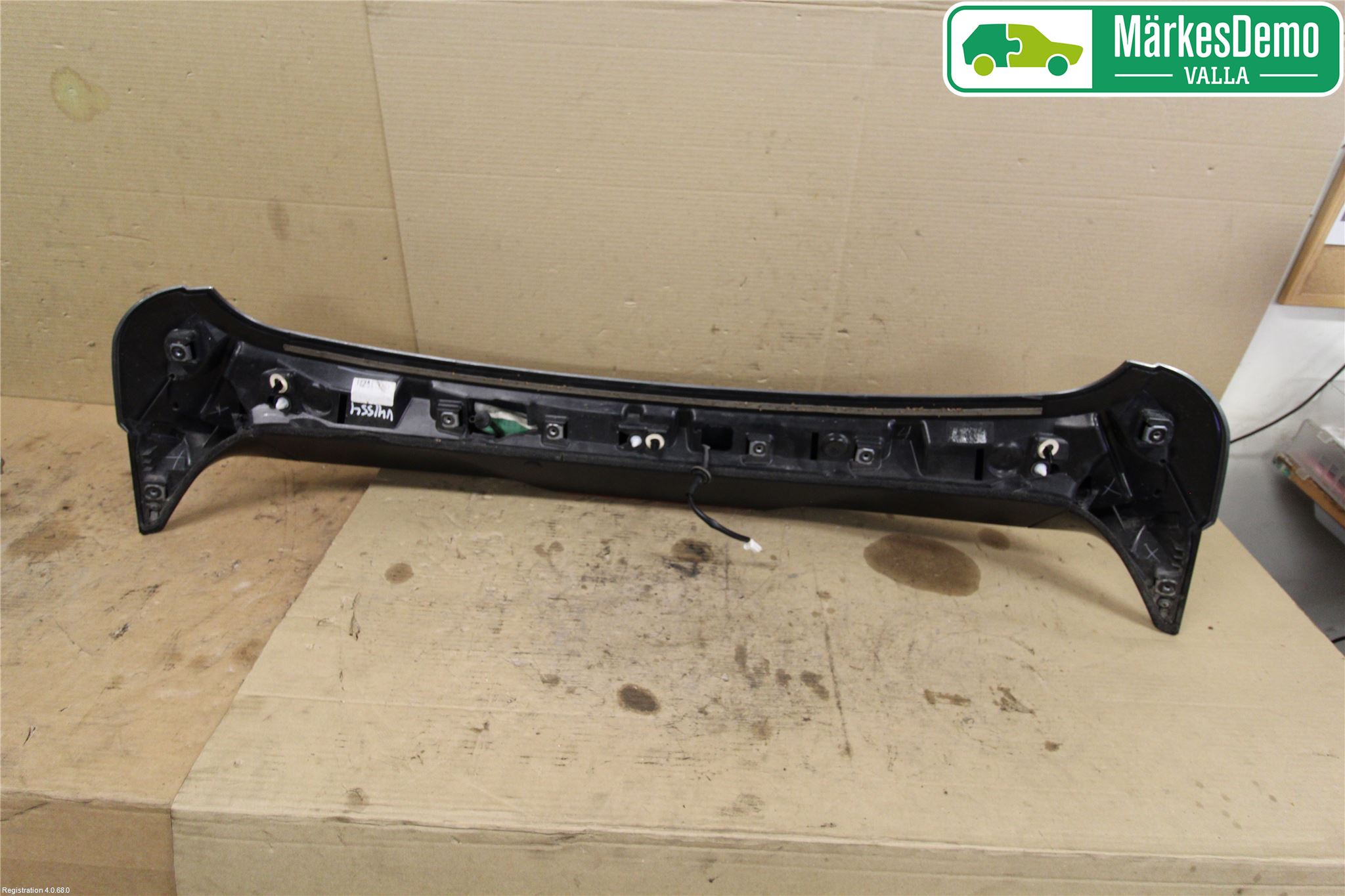 Nissan QASHQAI 14-17 Spoiler Baklucka