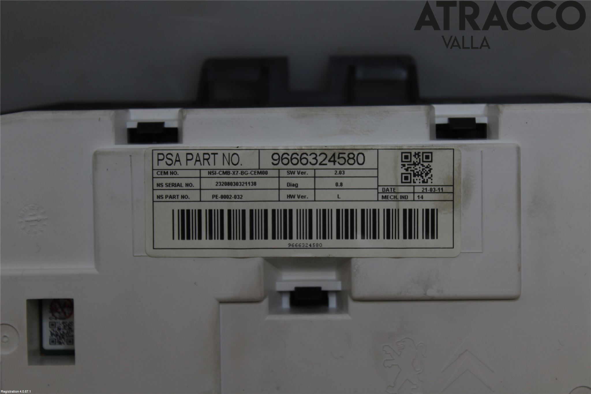 Citroen C5 08-17 Instrument Komb