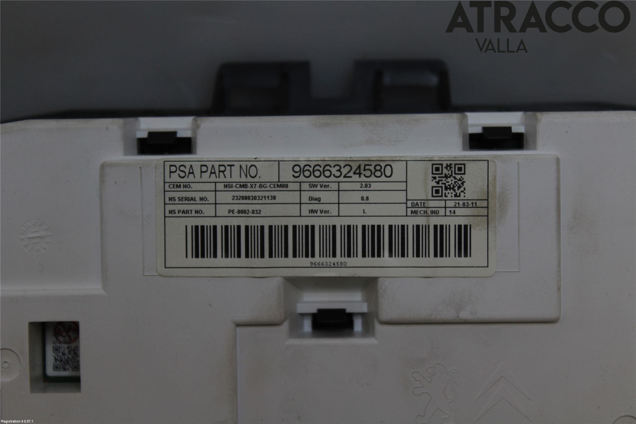 Citroen C5 08-17 Instrument Komb