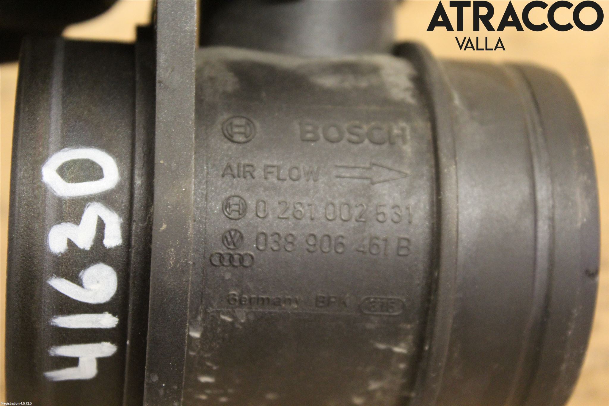 Audi A3/S3 05-13 Injluftmassamätare