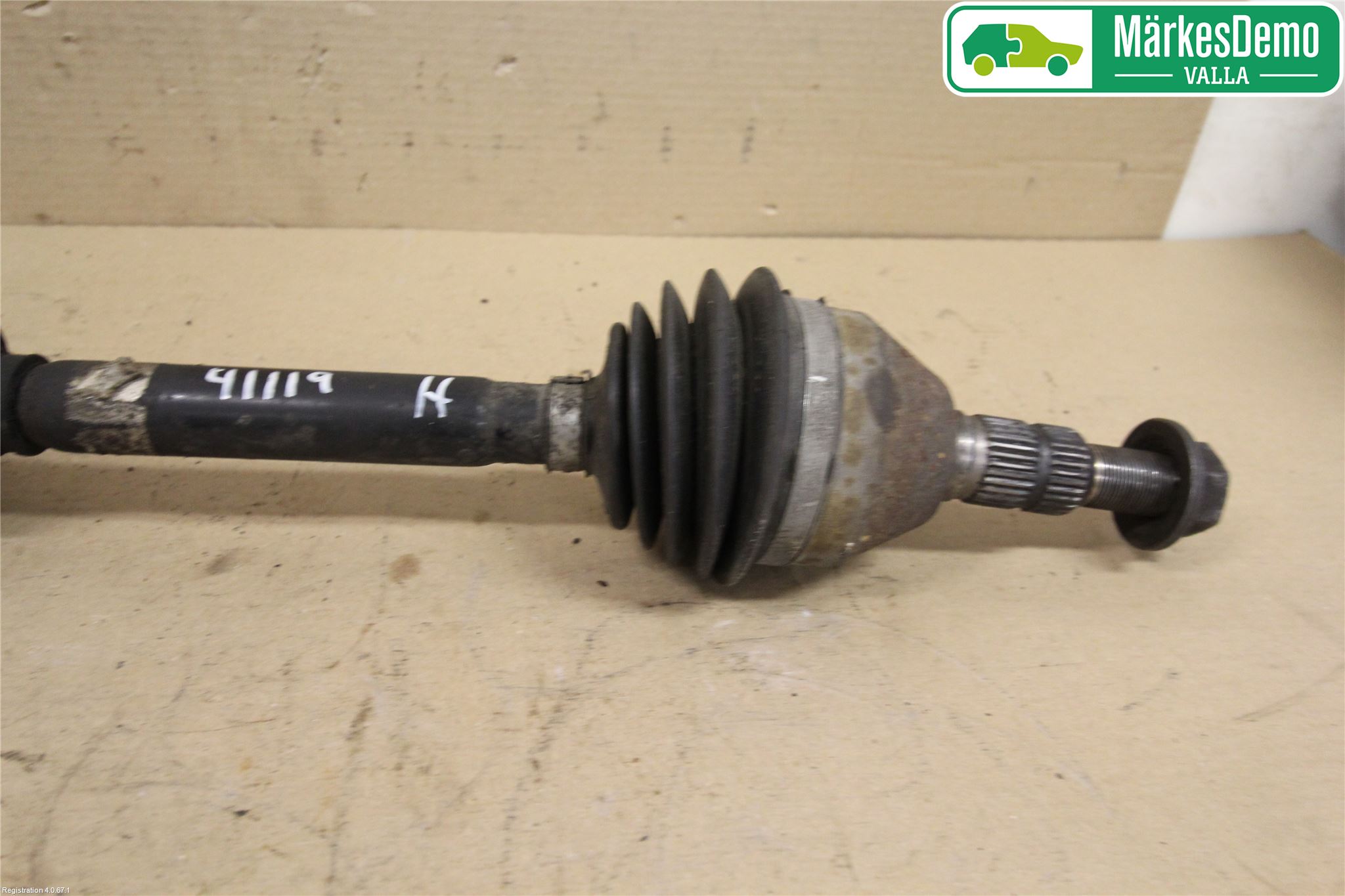 Opel VECTRA C 02-05 Drivaxel Fram Höger