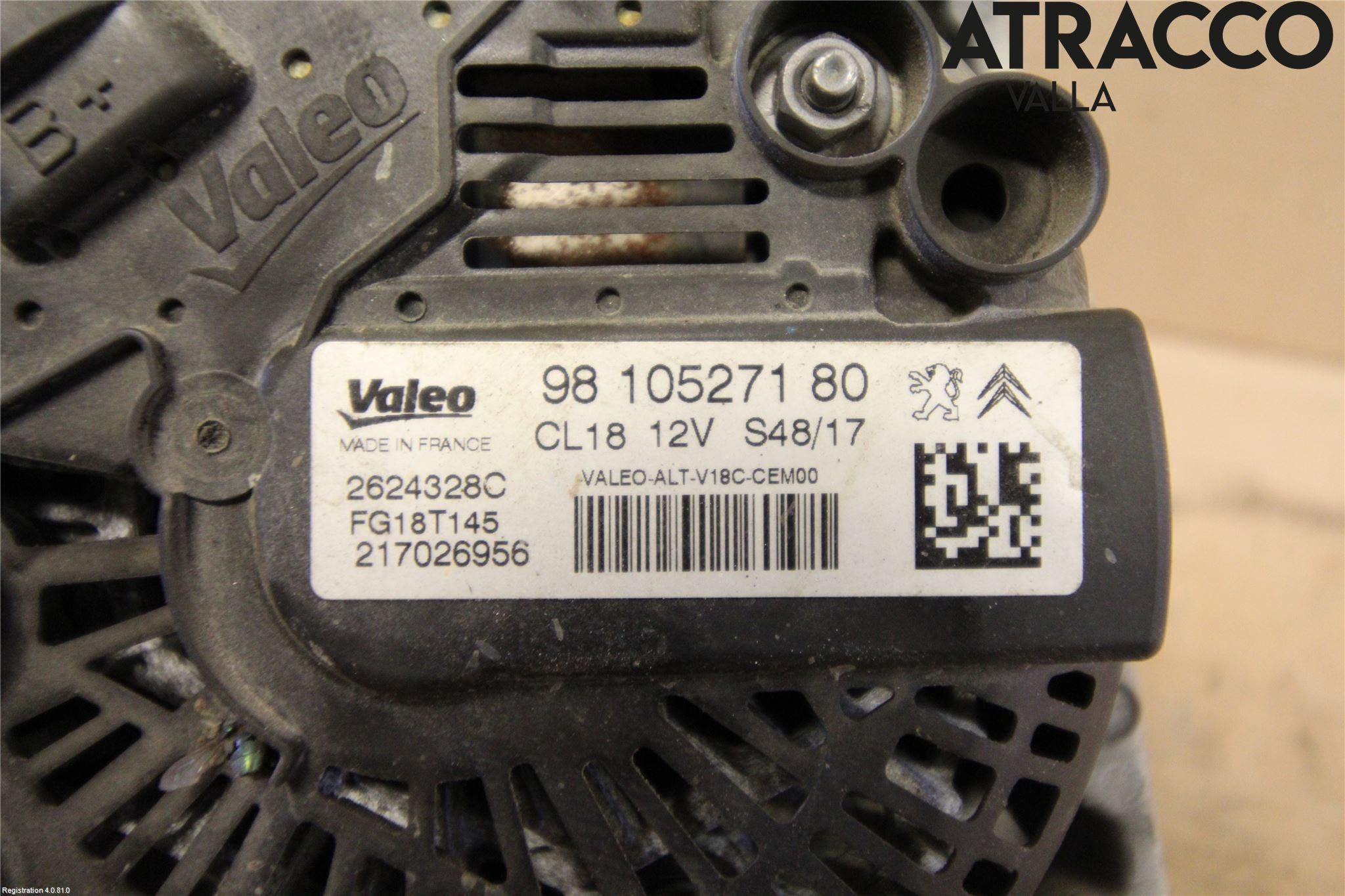 Peugeot PARTNER 16-18 Generator