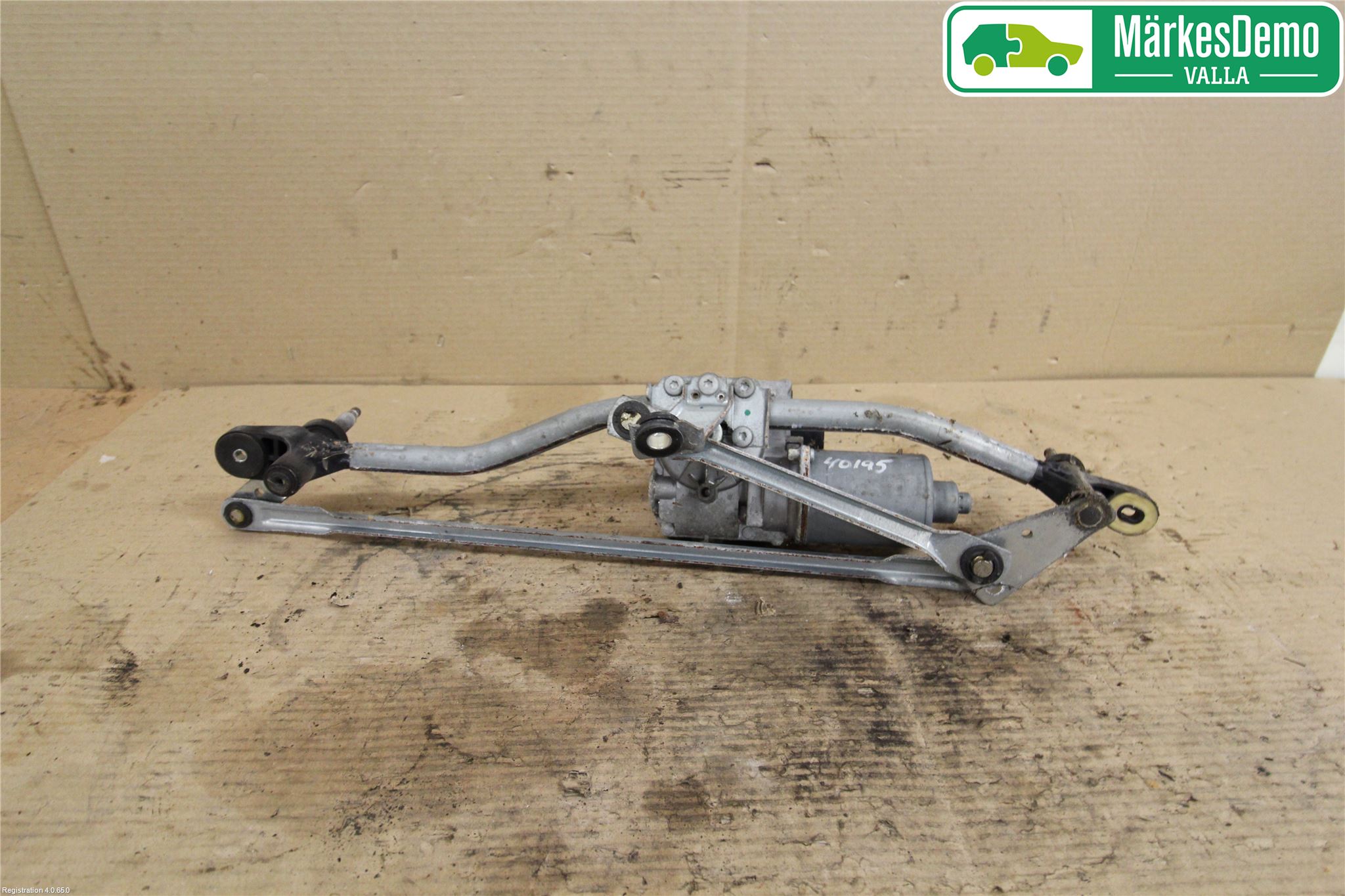 Audi A4/S4 08-11 Torkarmekanism Vindruta