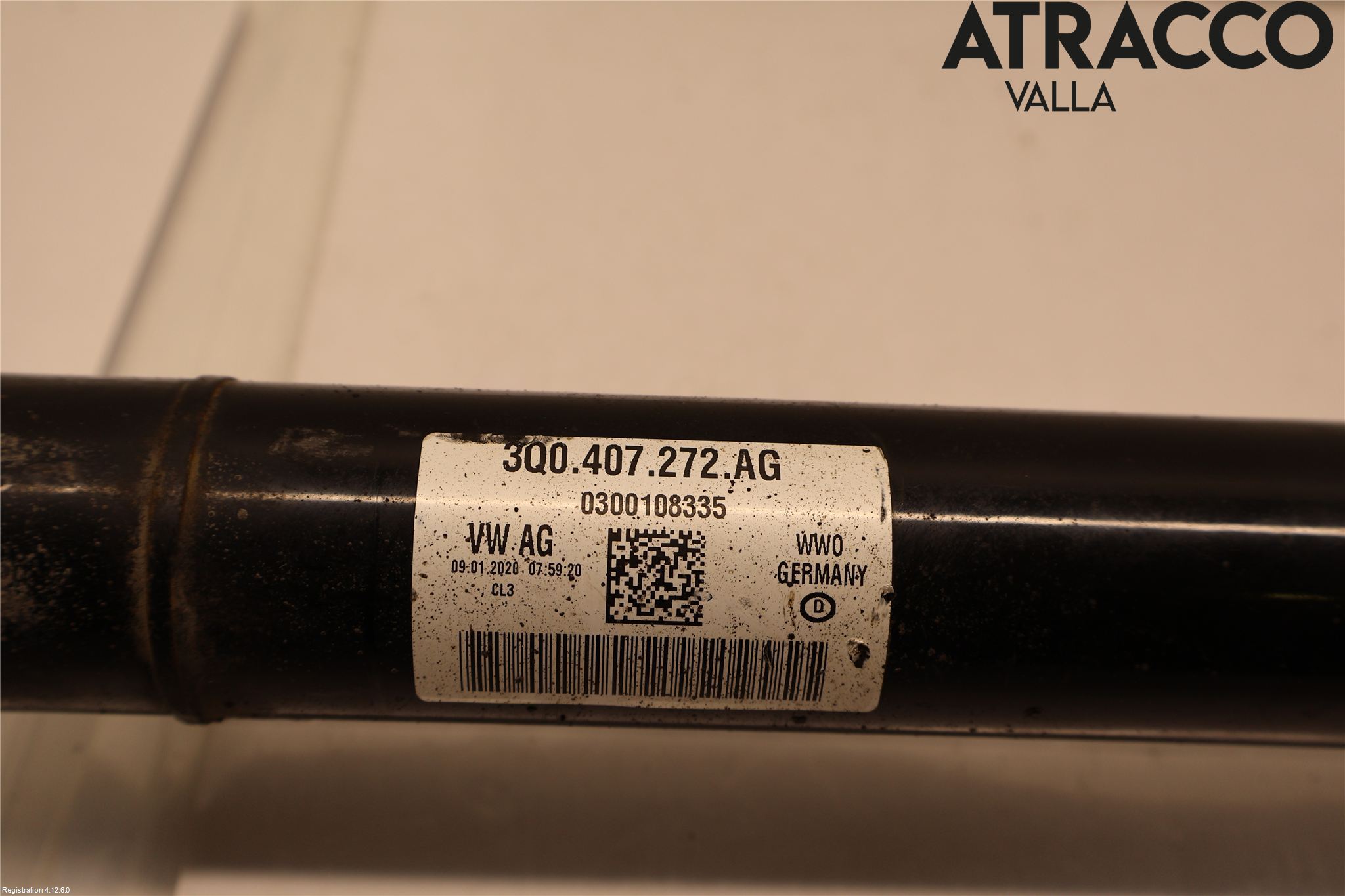 Seat TARRACO 19- Drivaxel Fram Höger