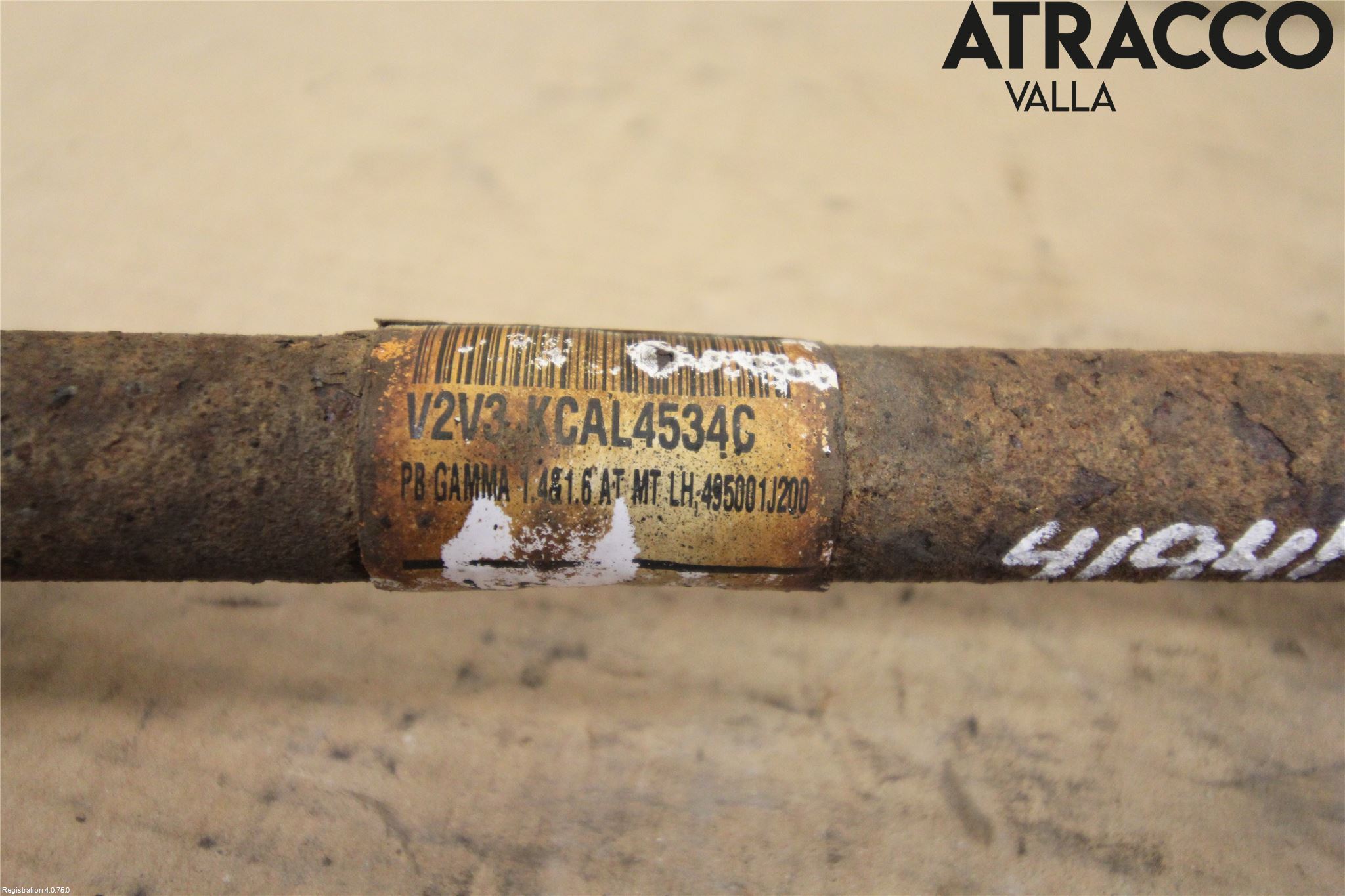 Hyundai i20 PB 09-14 Drivaxel Fram Vänster