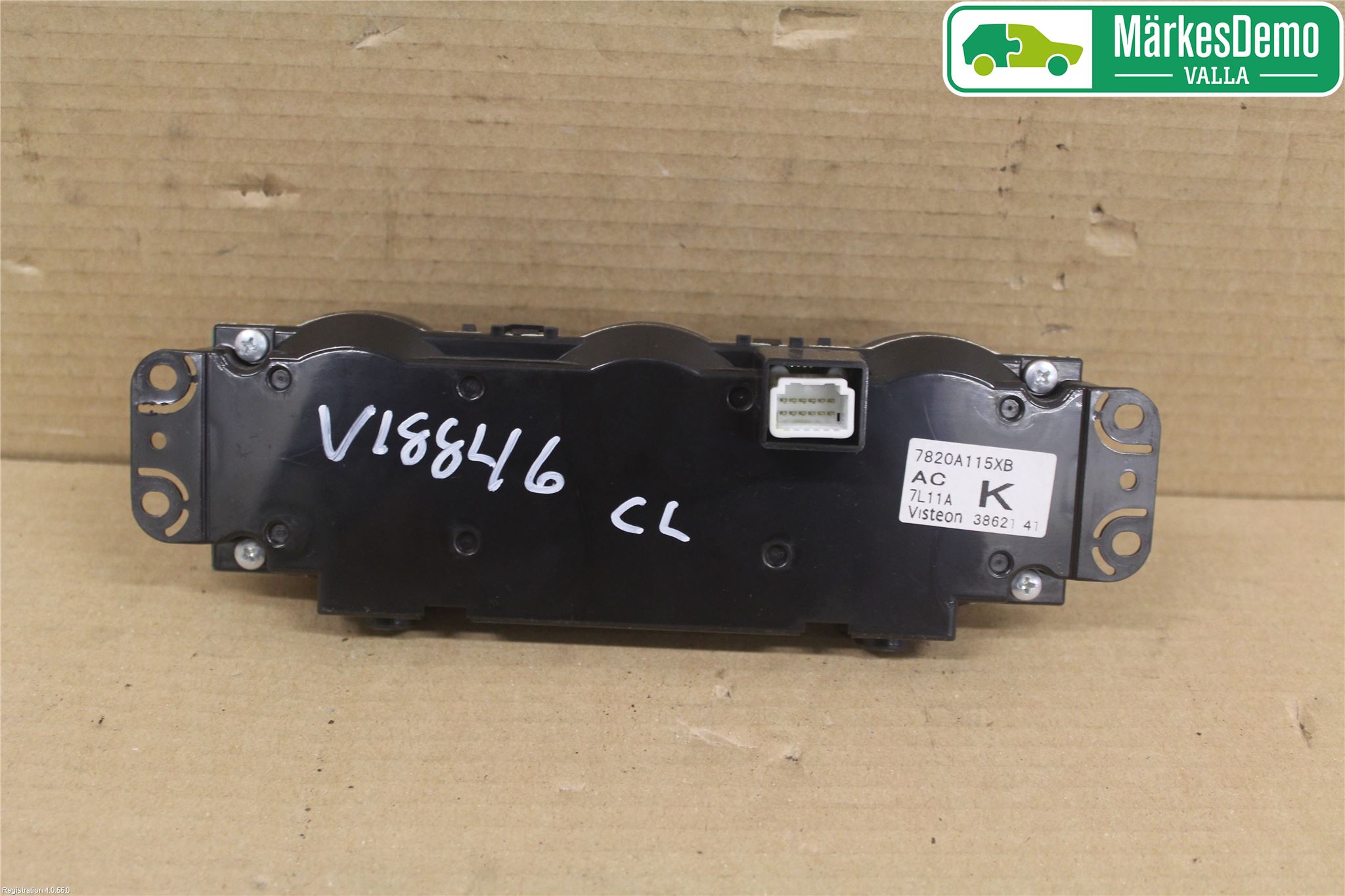 Mitsubishi OUTLANDER 07-12 Värmereglage