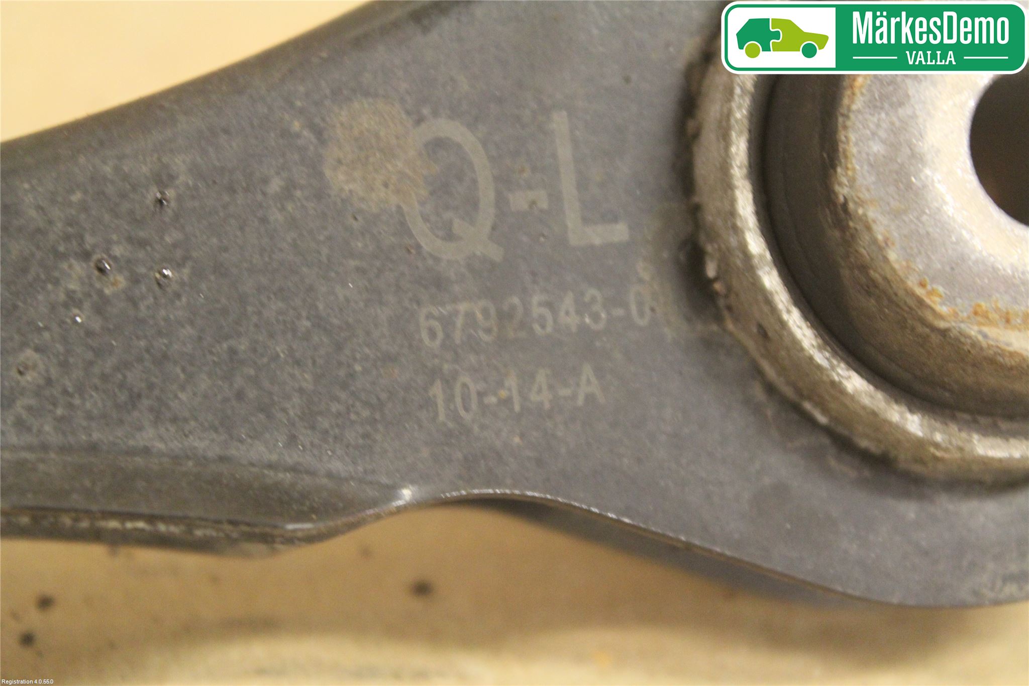 BMW 3 GT F34 13-19 Bärarm Bak Övre Vänster