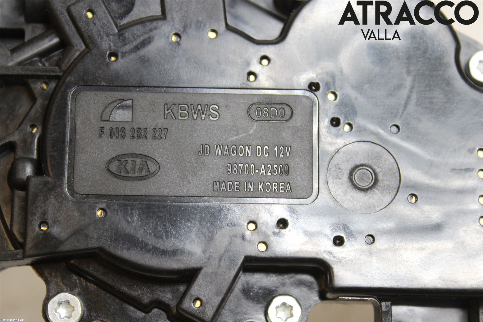 Kia CEED 12-18 Torkarmotor Baklucka