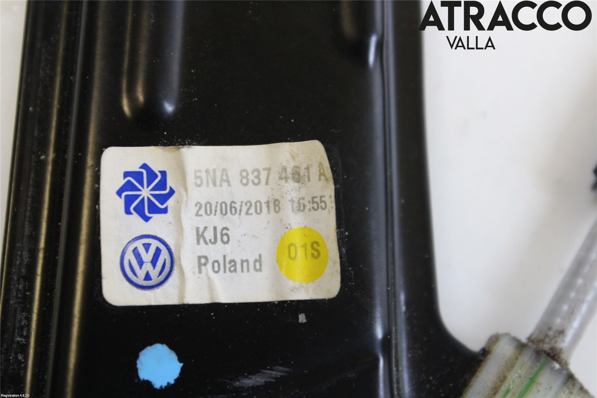 Volkswagen VW TIGUAN 16-24 Fönsterhiss El Kompl